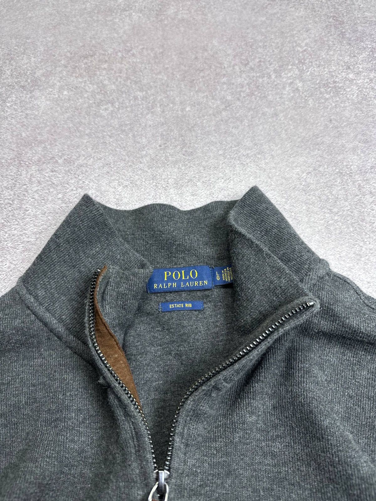 Polo Ralph Lauren Vintage Polo Ralph Lauren Estate Rib Quarter Zip Sweater L Size US L / EU 52-54 / 3 - 7 Thumbnail
