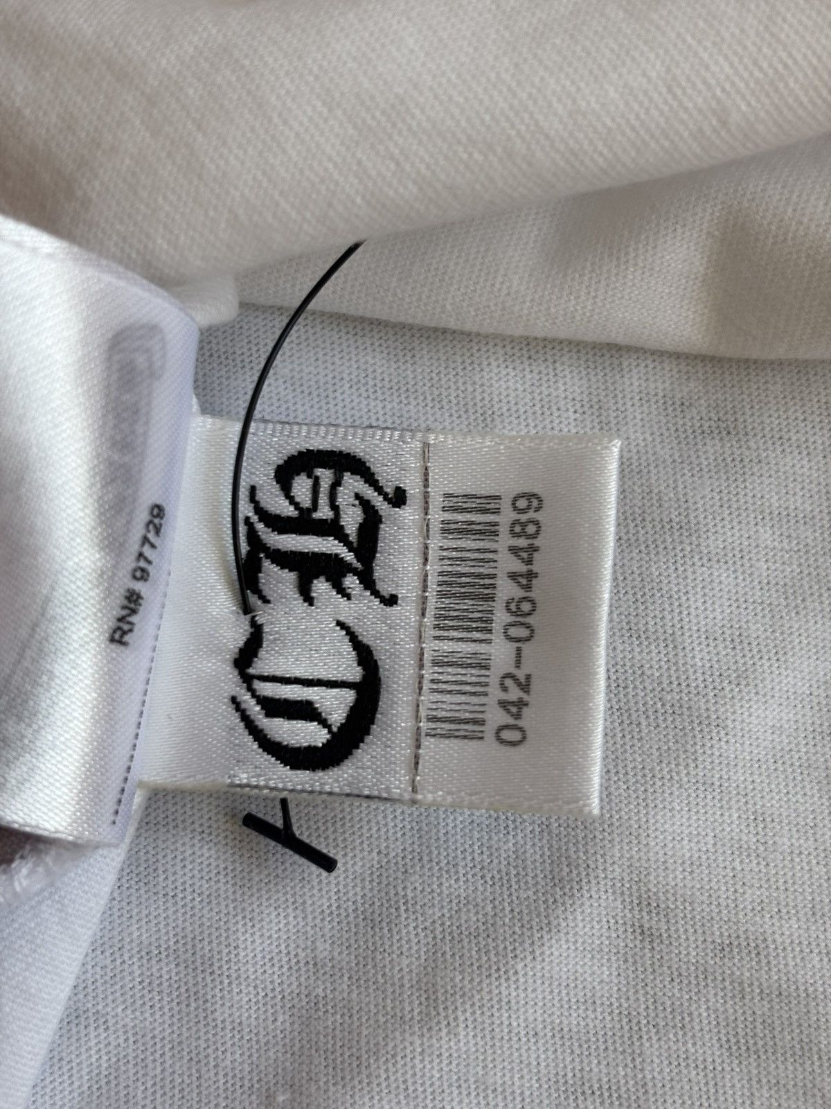 Chrome Hearts Chrome Hearts Neck Logo Tee Size US S / EU 44-46 / 1 - 8 Thumbnail