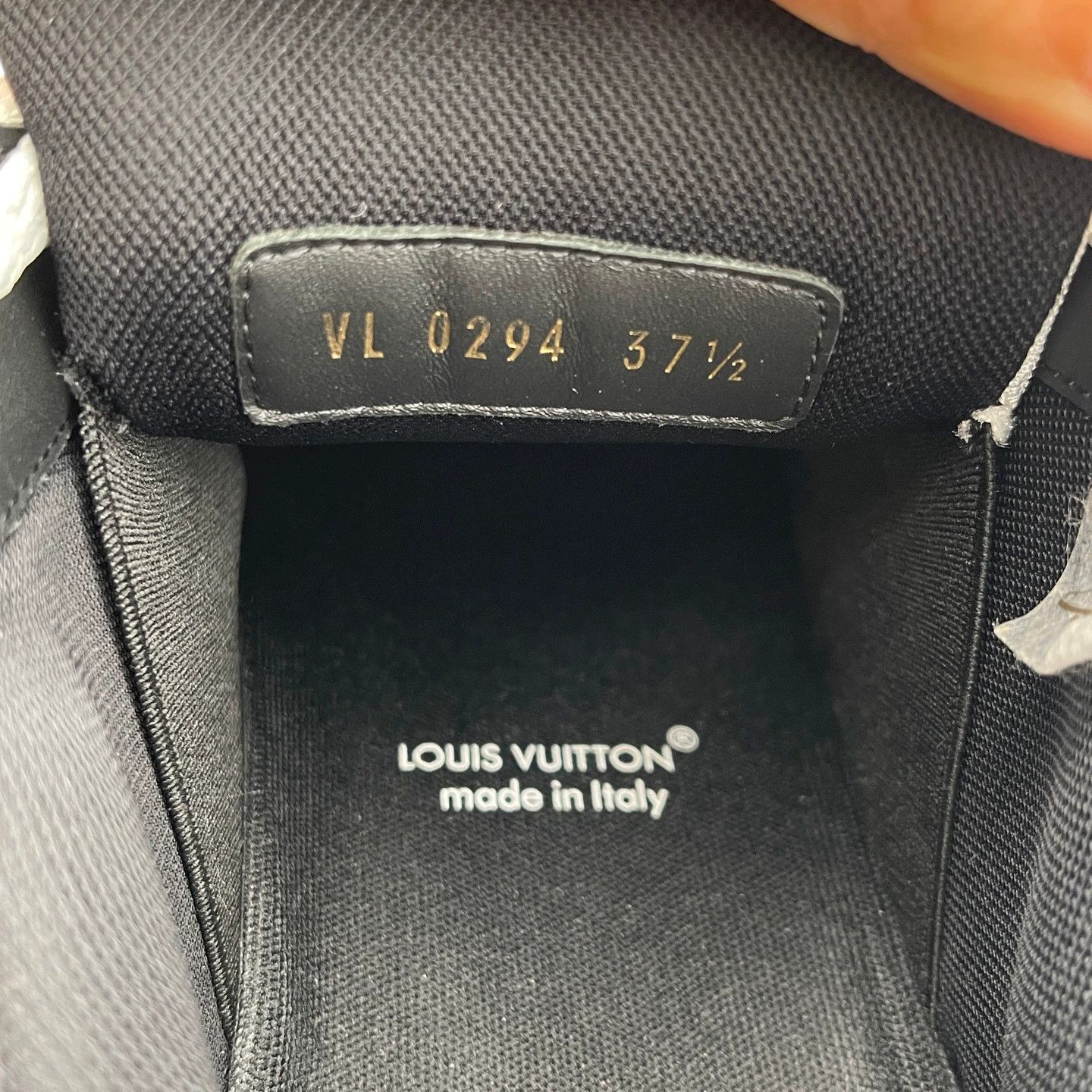 Louis Vuitton LV Denim Black & White Pantoufle 37 Size US 6.5 / IT 36.5 - 8 Thumbnail