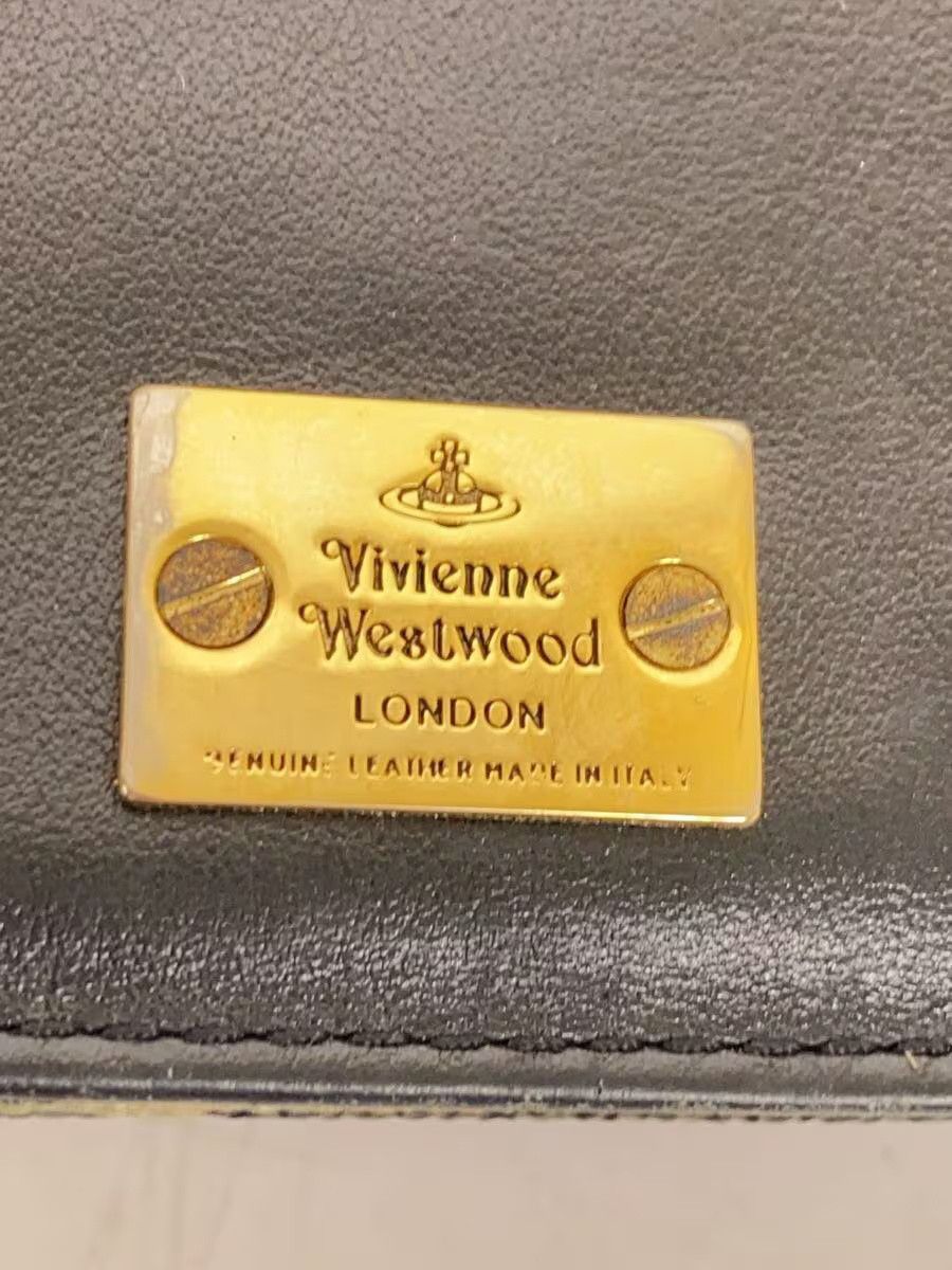 Vivienne Westwood Vivienne Westwood Plain Lthr Tri-Fold Wallet Black Size ONE SIZE - 3 Thumbnail