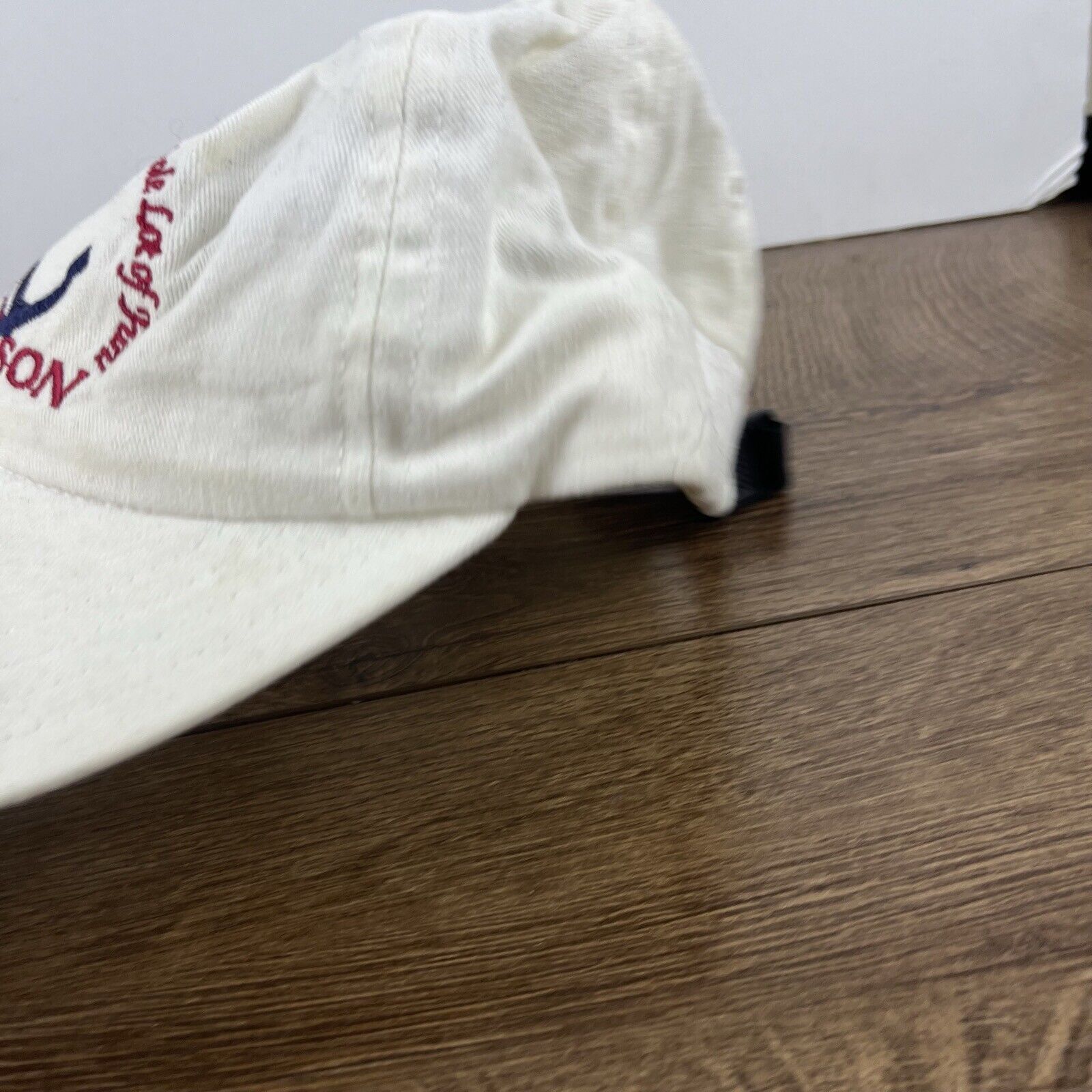Other Larson Hat Larson Adjustable Hat White Hat Adjustable White Size ONE SIZE - 9 Thumbnail