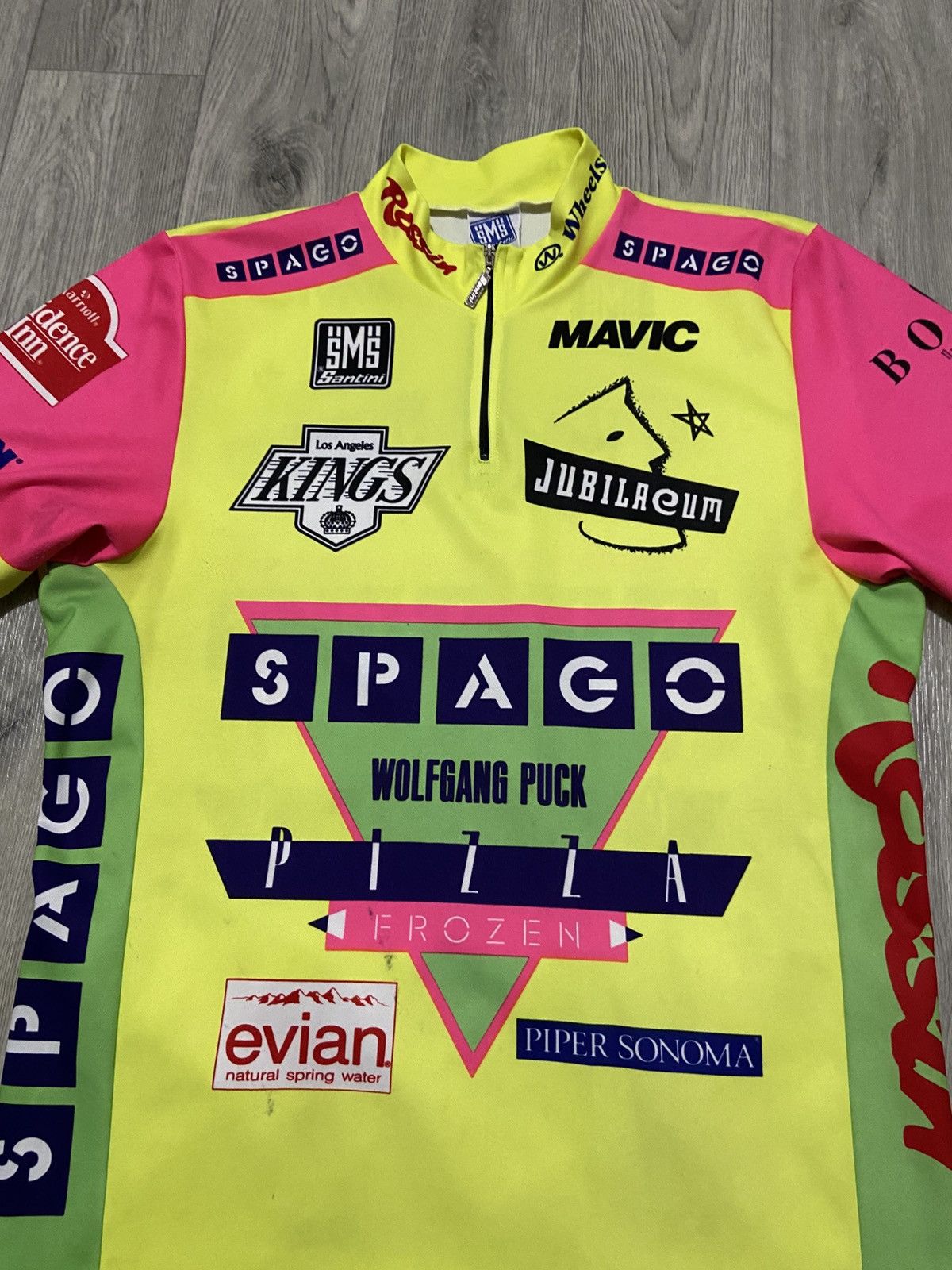 Rapha SMS Santini LS Velo Cycling Jersey LA Kings Spago Size US L / EU 52-54 / 3 - 2 Thumbnail