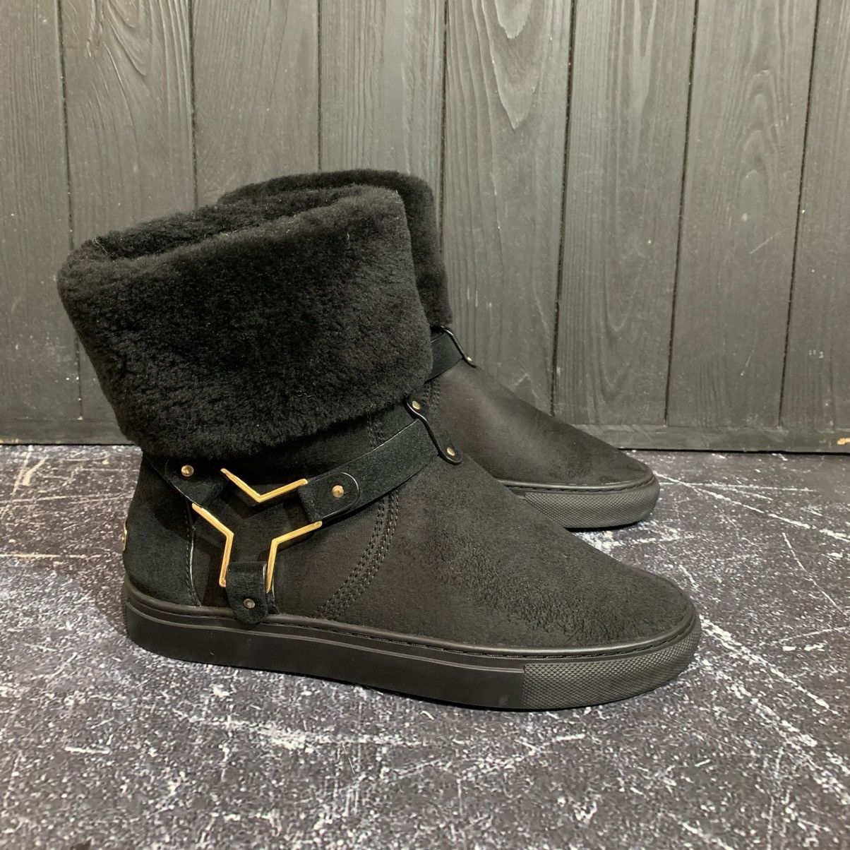 Bally Bally Helisa-Fur Suede Black Women’s Boots Size 36 EU 5.5 US Size US 5.5 / IT 35.5 - 2 Thumbnail