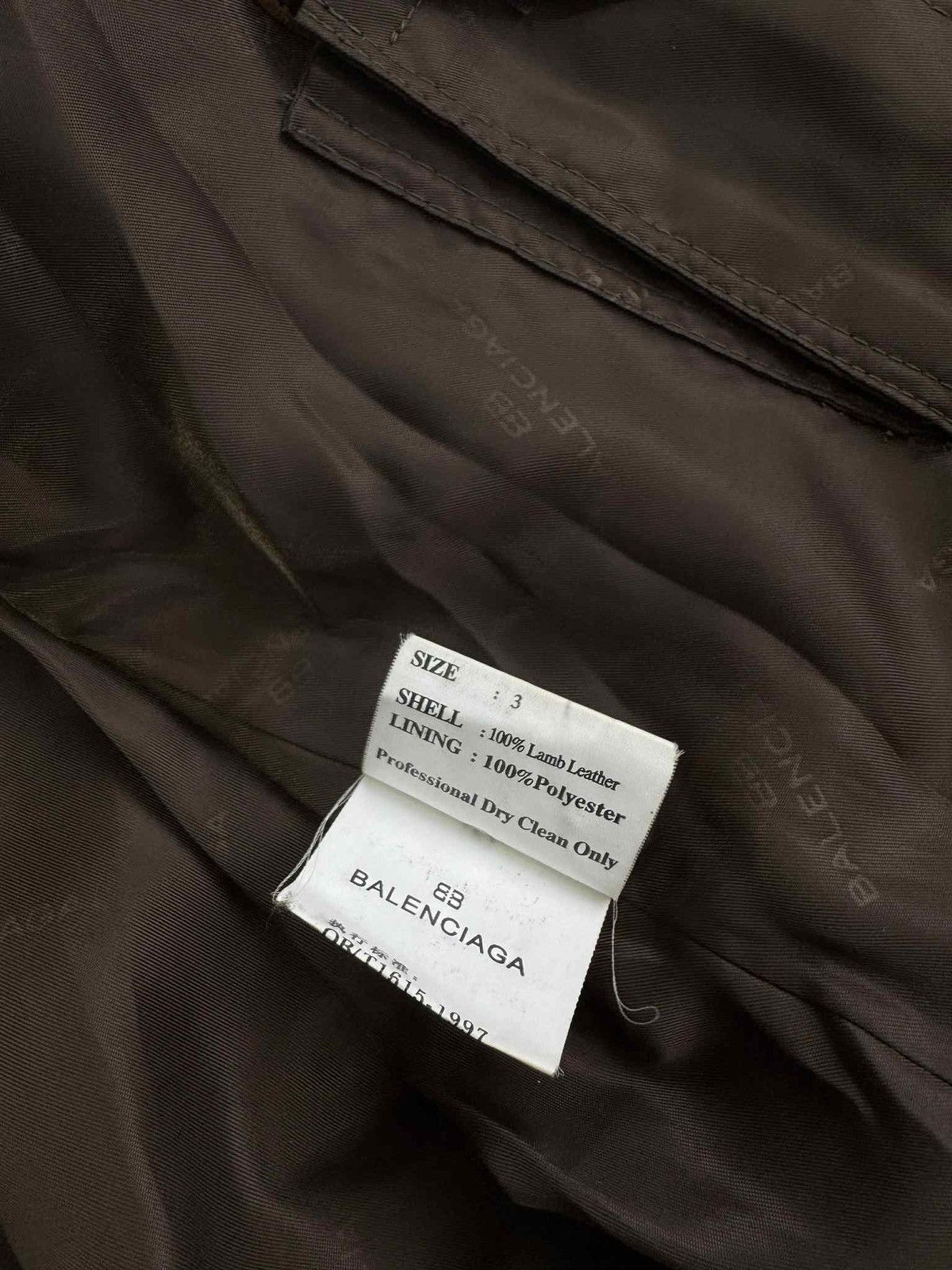 Balenciaga Balenciaga - Vintage Nicolas Ghesquiere Leather Jacket Size US M / EU 48-50 / 2 - 17 Thumbnail
