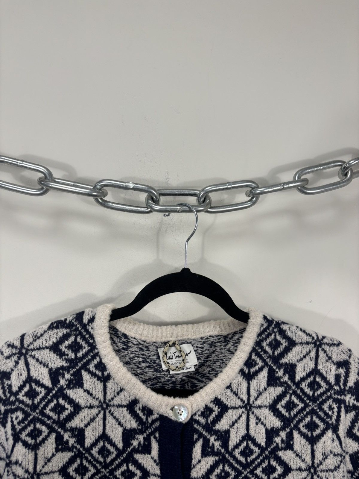 Other Luis Trenker Women’s Wool Alpine Fair Isle Cardigan Sweater Size XL / US 12-14 / IT 48-50 - 3 Thumbnail