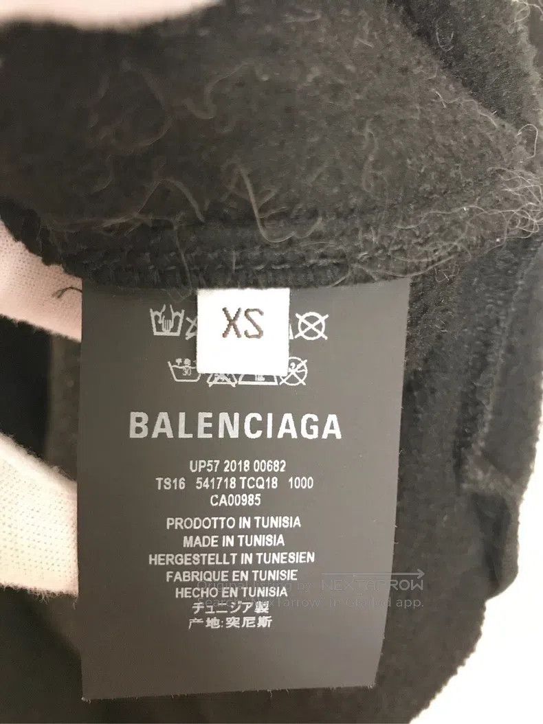Balenciaga Balenciaga Flag Fleece Jacket XS Size US XS / EU 42 / 0 - 4 Thumbnail