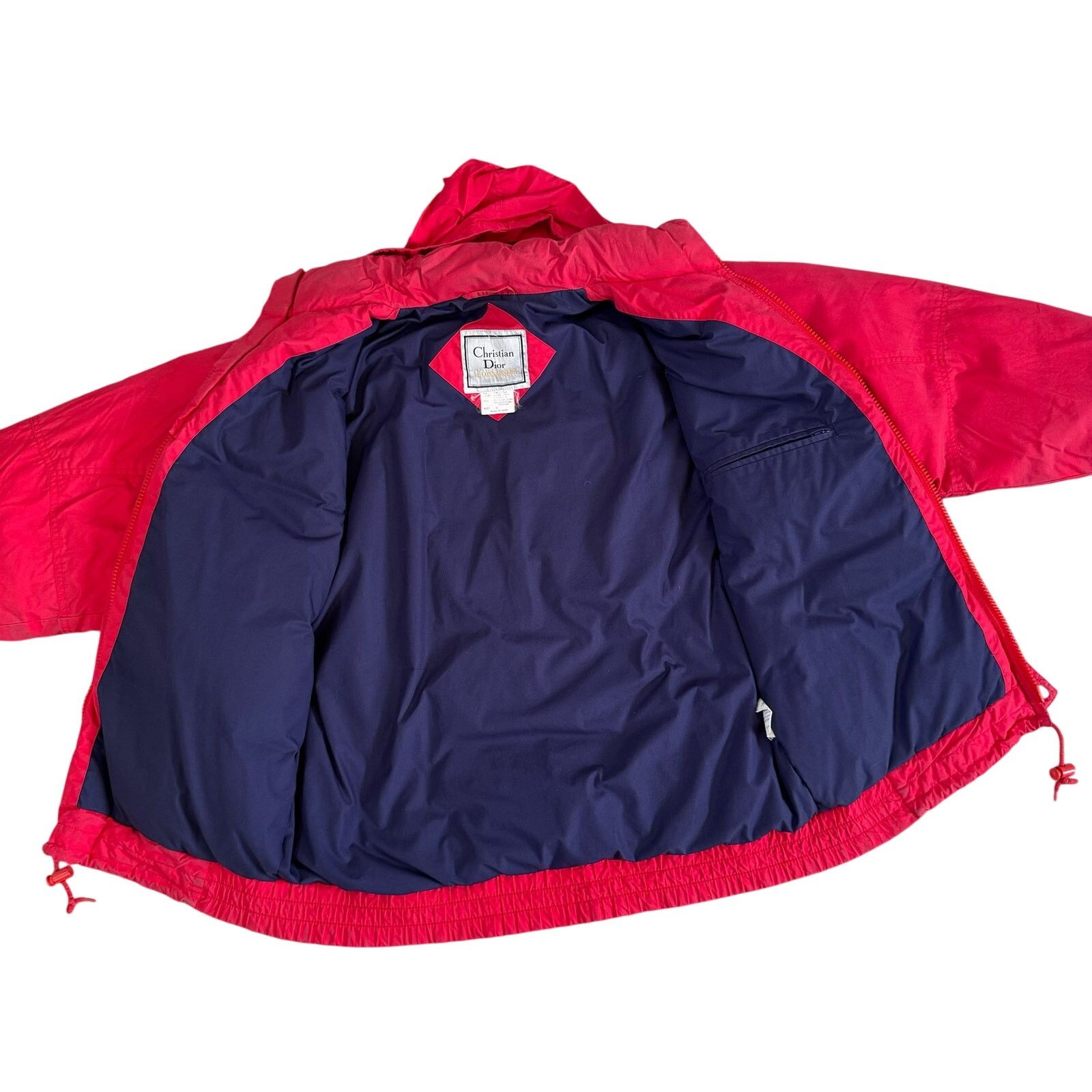 Christian Dior Monsieur Vintage Christian Dior Red Ski Puffer Jacket Size Medium Size M / US 6-8 / IT 42-44 - 5 Thumbnail