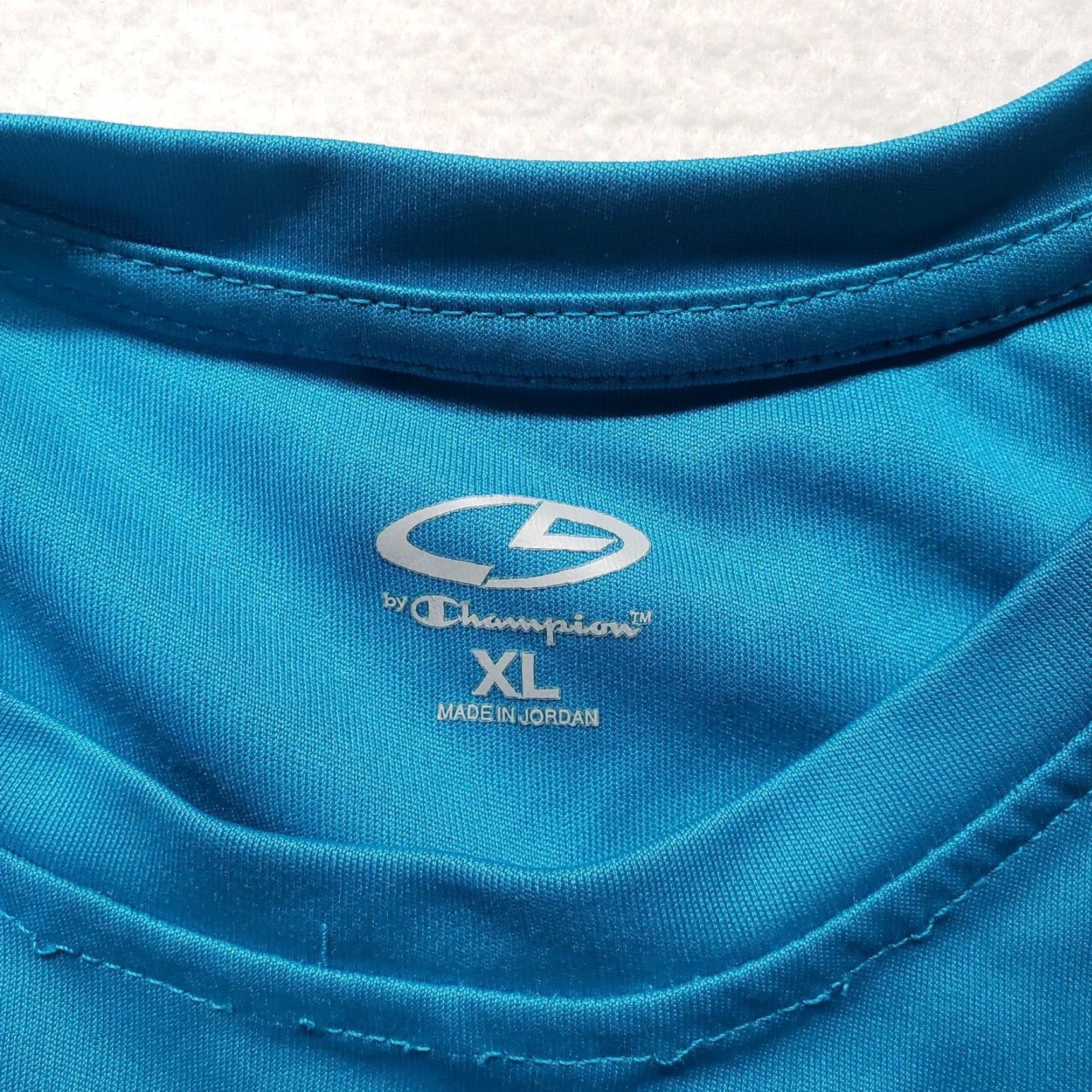 Champion Champion Men's Cotton Long Sleeve T-Shirt Fall Winter Sports Crew Neck XL Blue Size US M / EU 48-50 / 2 - 3 Thumbnail