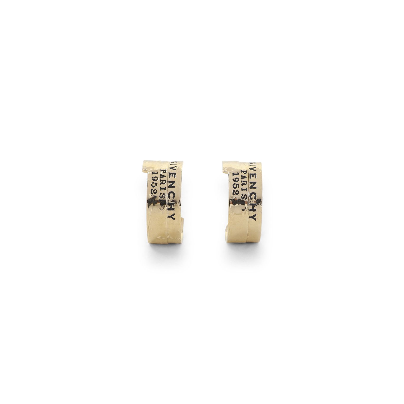 Givenchy Givenchy Tape Hoops Earrings Size ONE SIZE - 1 Thumbnail