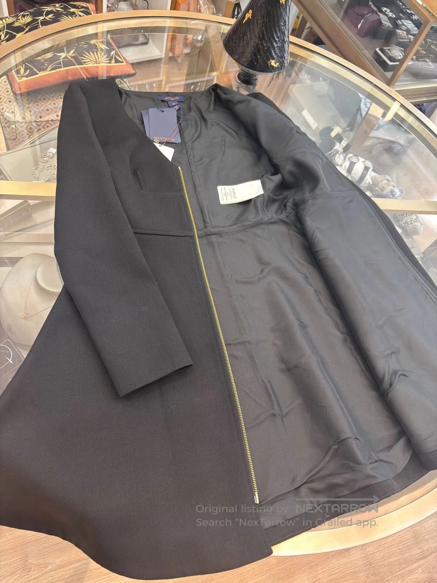 Louis Vuitton LV 23S New Umbrella Black Dress. Size S / US 4 / IT 40 - 5 Thumbnail