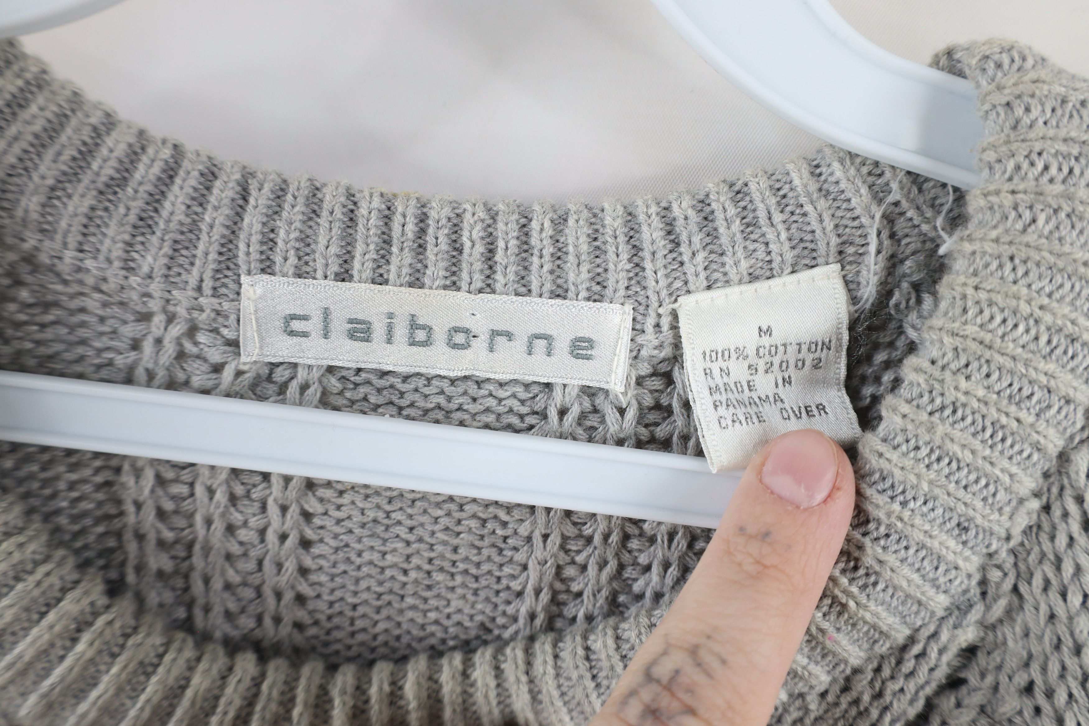 Vintage Vintage 90s Streetwear Chunky Ribbed Knit Sweater Size US M / EU 48-50 / 2 - 8 Thumbnail