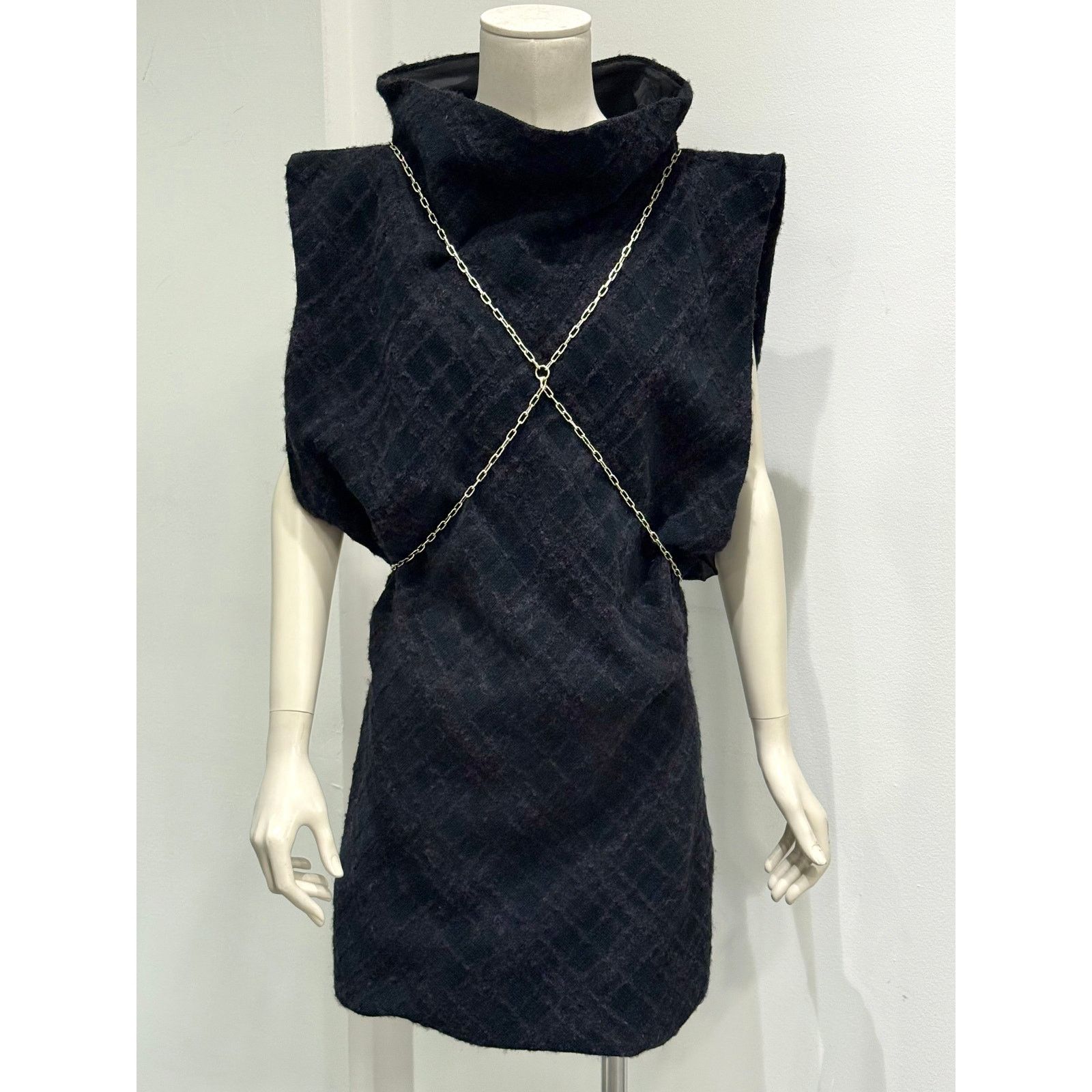 Maison Margiela A/W2001 Maison Margiela dress with harness bondage chain Size M / US 6-8 / IT 42-44 - 1 Thumbnail
