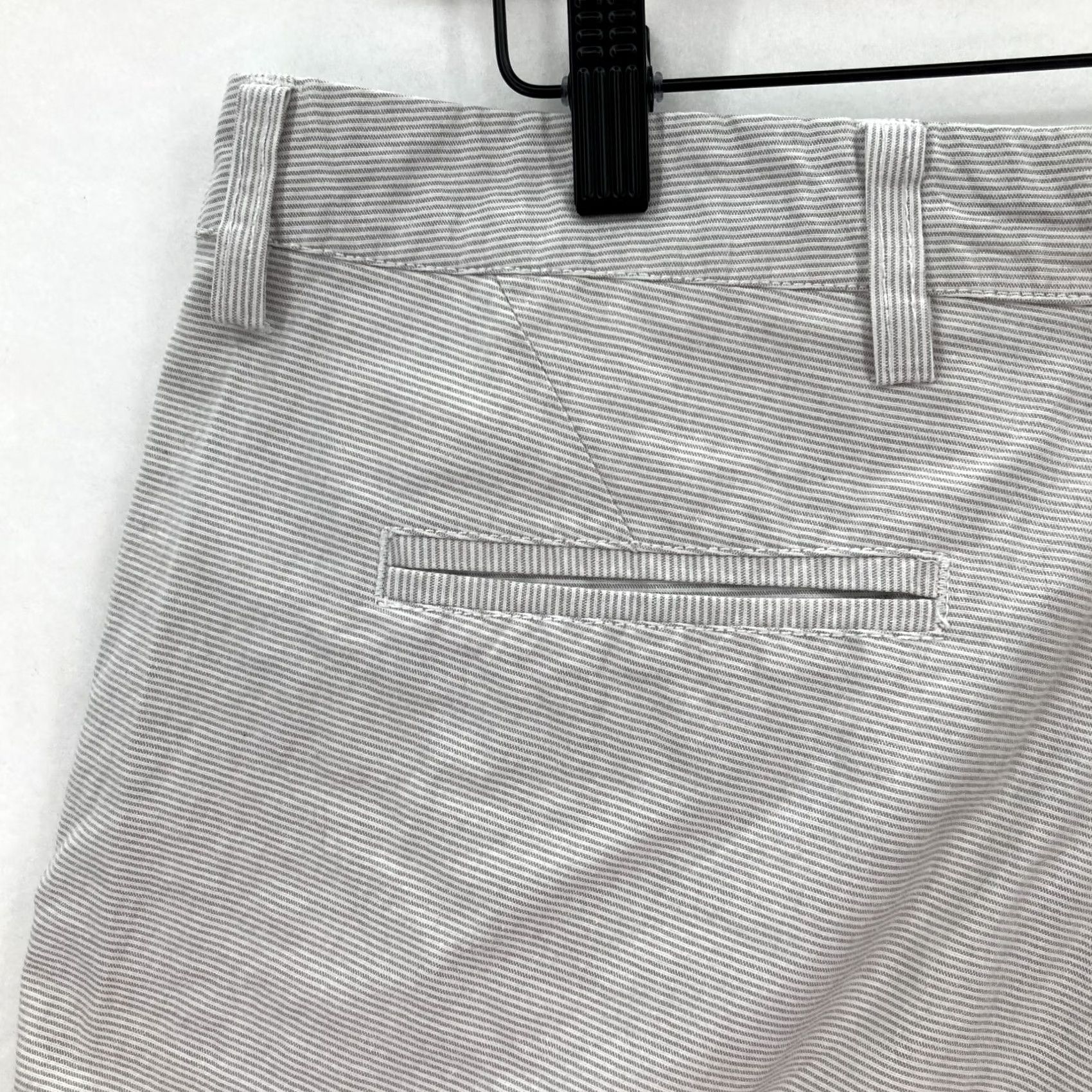 Vintage Linksoul Golf Shorts Mens 32 Gray Striped Performance Stretch Fabric Outdoors Size US 32 / EU 48 - 6 Thumbnail
