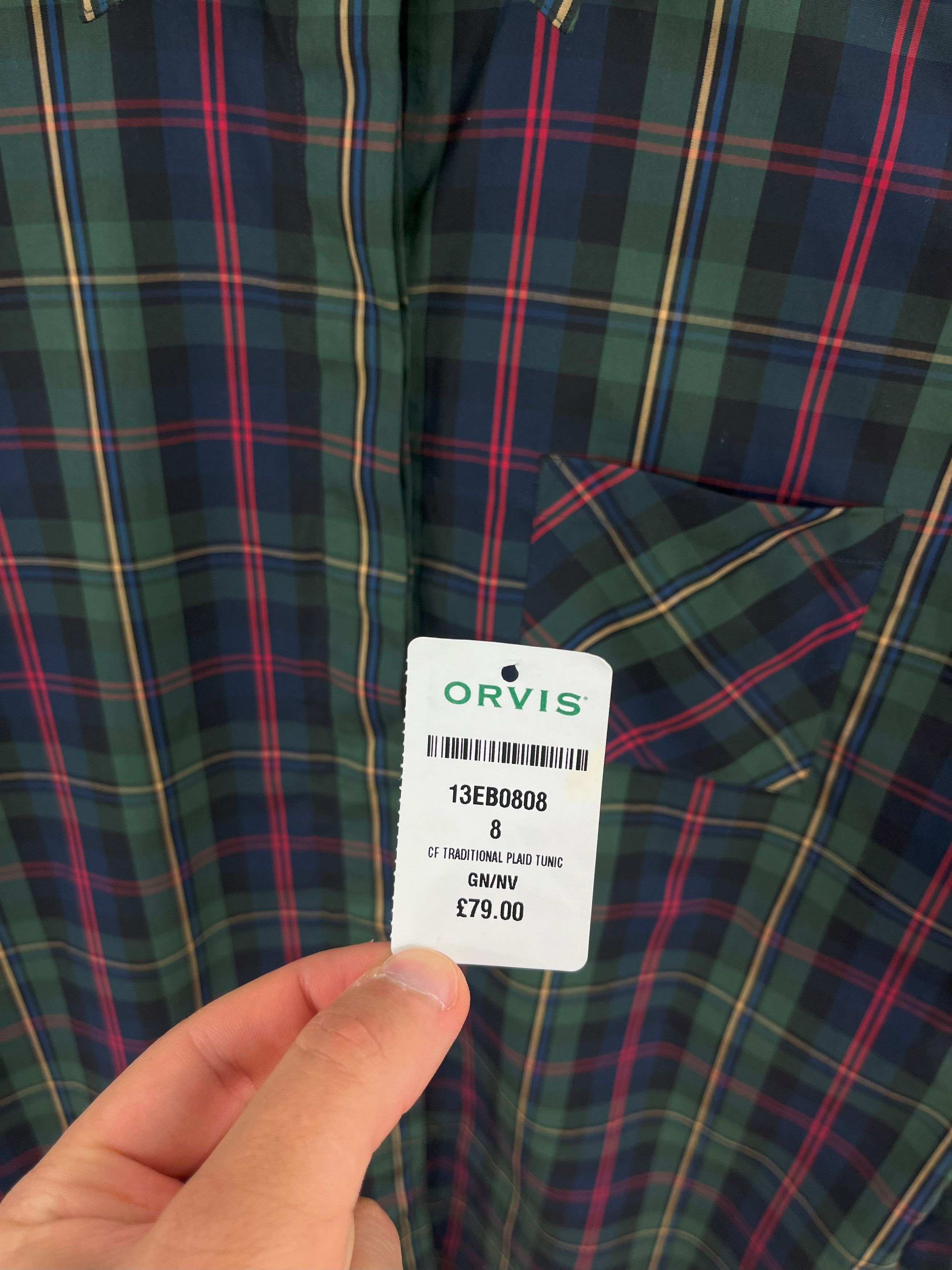 Orvis Orvis CF Traditional Plaid Tunic Size 8 Size M / US 6-8 / IT 42-44 - 9 Thumbnail