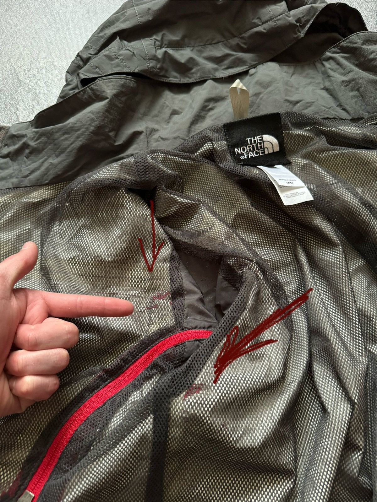 Goretex × The North Face Tnf the north face M vintage Hyvent shell jacket hooded 00s Size US L / EU 52-54 / 3 - 16 Thumbnail