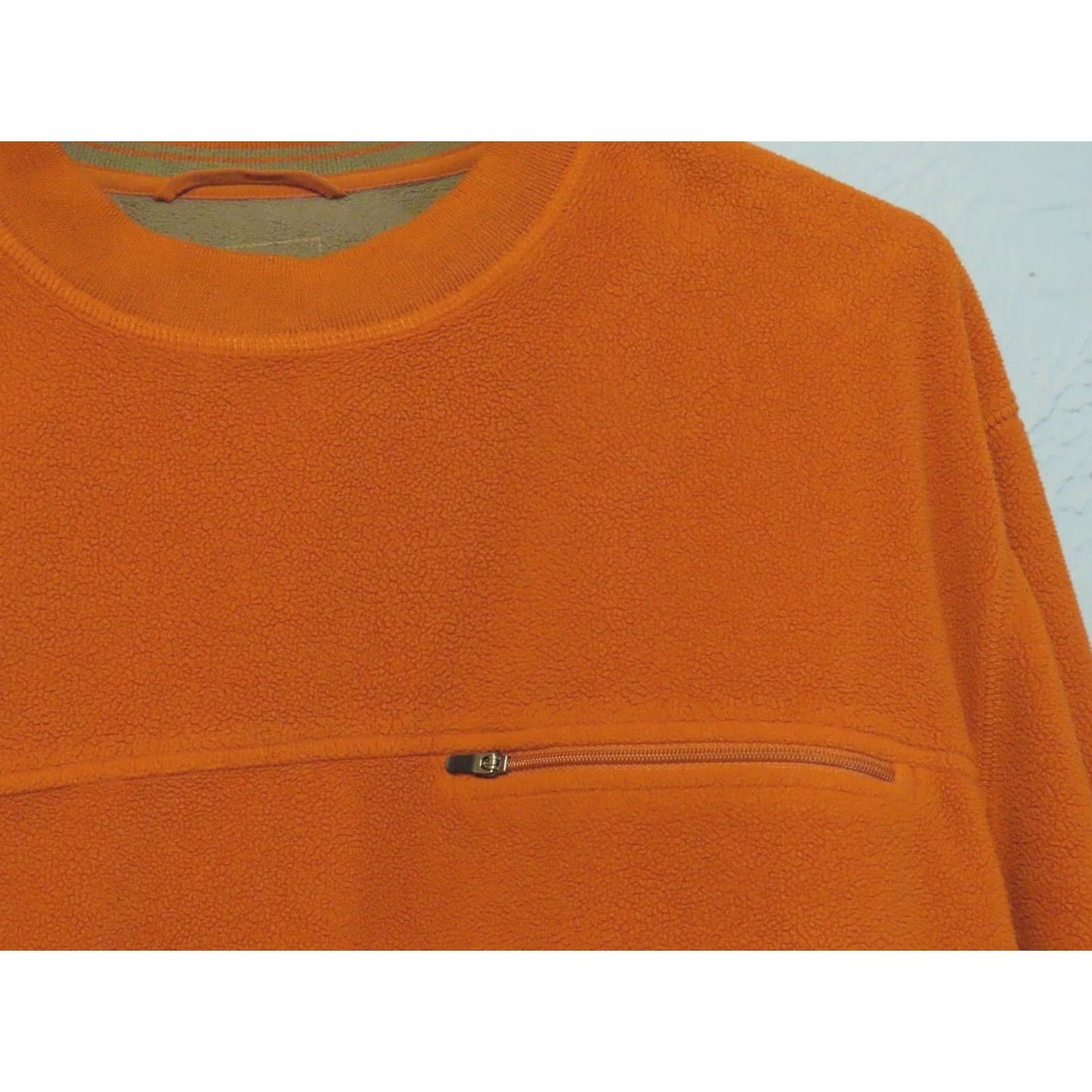 Vintage VINTAGE? READ LL Bean Mens Sweatshirt Long Sleeve Orange Pullover Crewneck XL Orange Copper Sweatshirt Men Regular Size XL Pullover Sweatshirt Size US XL / EU 56 / 4 - 2 Thumbnail