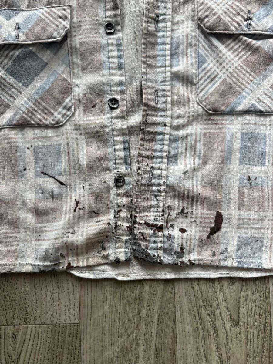 Other Vintage cropped distressed flannel Size US S / EU 44-46 / 1 - 3 Thumbnail