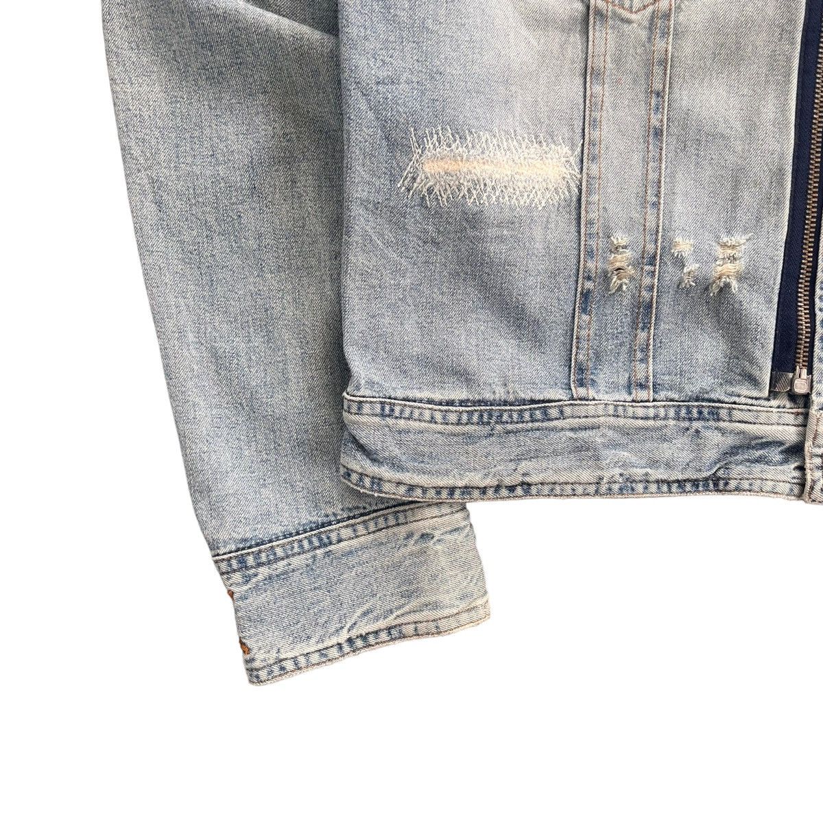 Dolce & Gabbana × Japanese Brand Archive Dolce and Gabbana Washed Denim Jacket Size US M / EU 48-50 / 2 - 5 Thumbnail