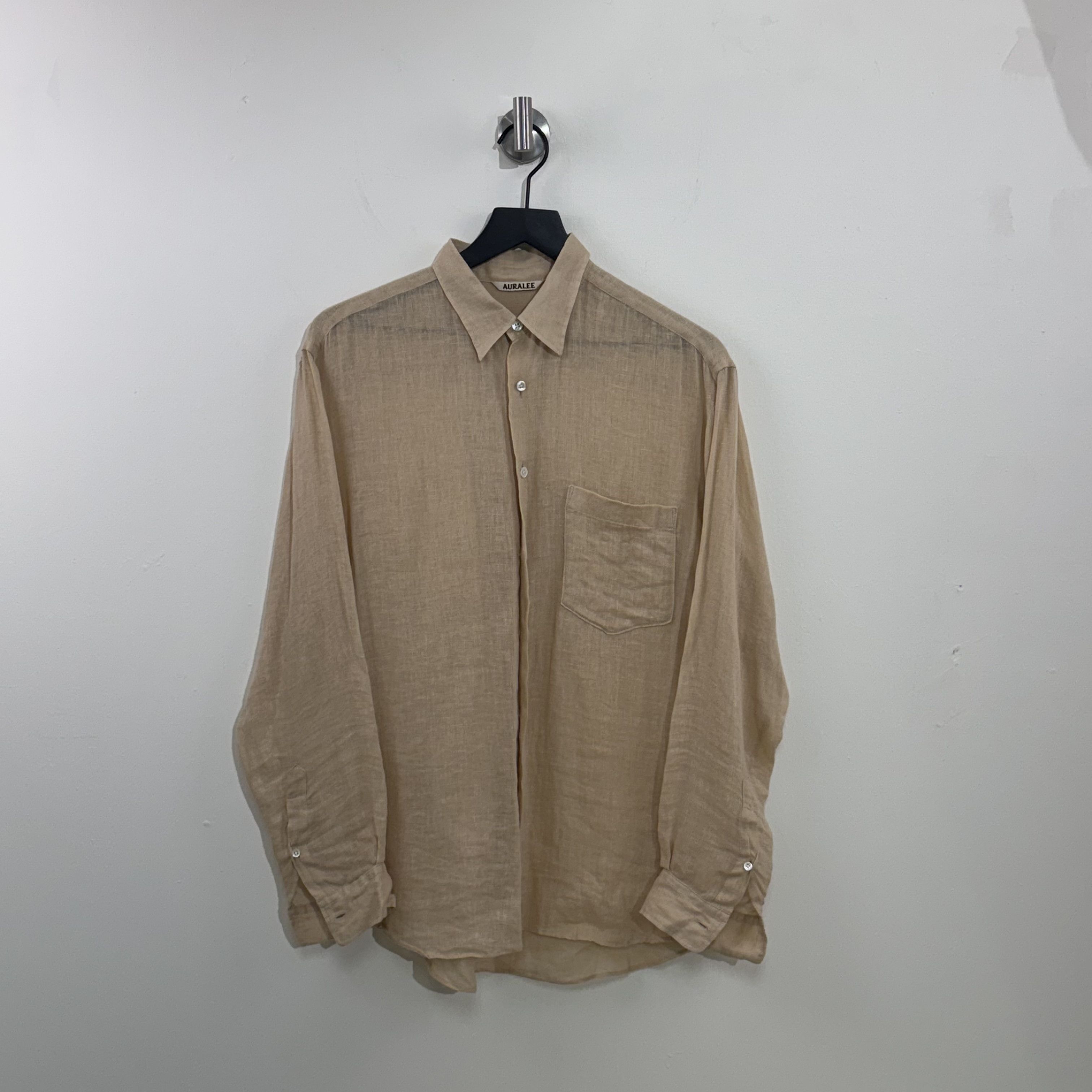 Auralee Auralee Linen Gabardine Over Shirt | Grailed
