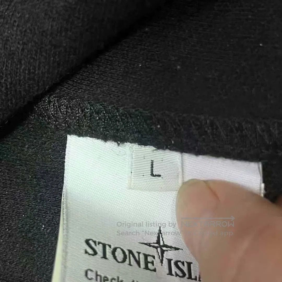 Stone Island stone island ghost black crewneck sweatshirt. Size US L / EU 52-54 / 3 - 4 Thumbnail