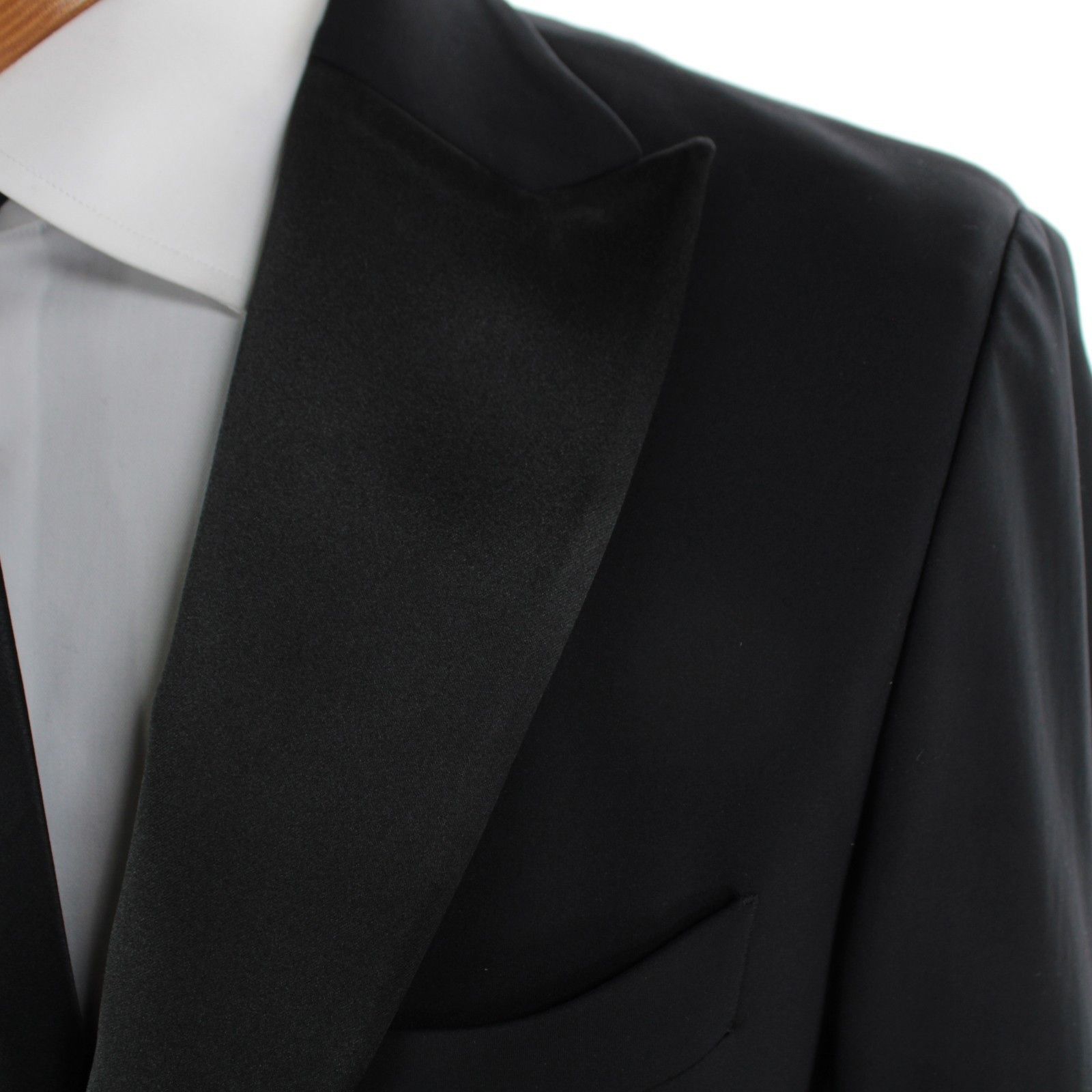 Other Fradi NWT Nylon Blend Dinner Jacket Size 46 (36 US) In Solid Size 36R - 6 Thumbnail