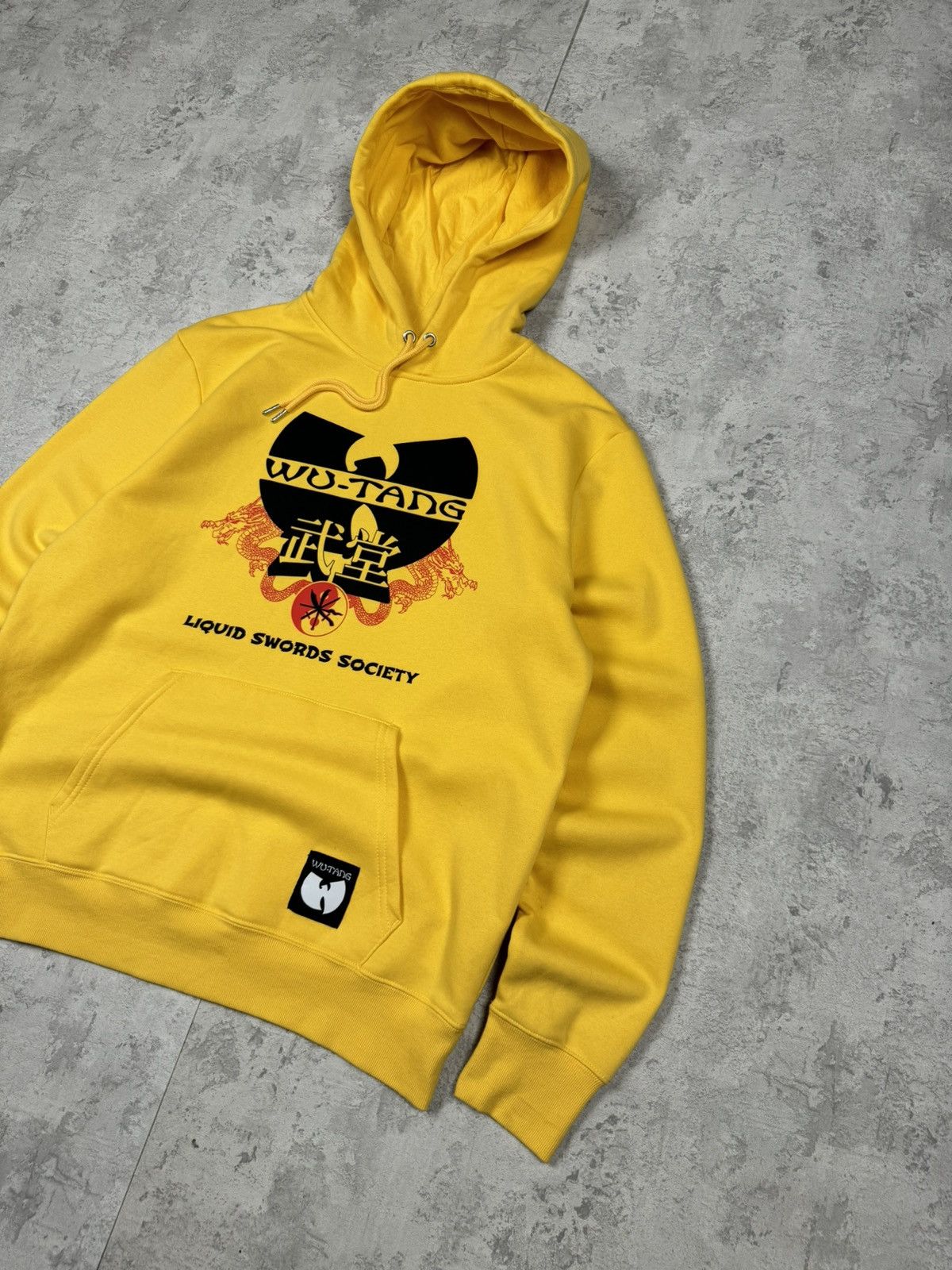 Wu-Tang Clan Wu Tang Wuwear Yellow Hoodie Big Logo Size XL Size US XL / EU 56 / 4 - 3 Thumbnail