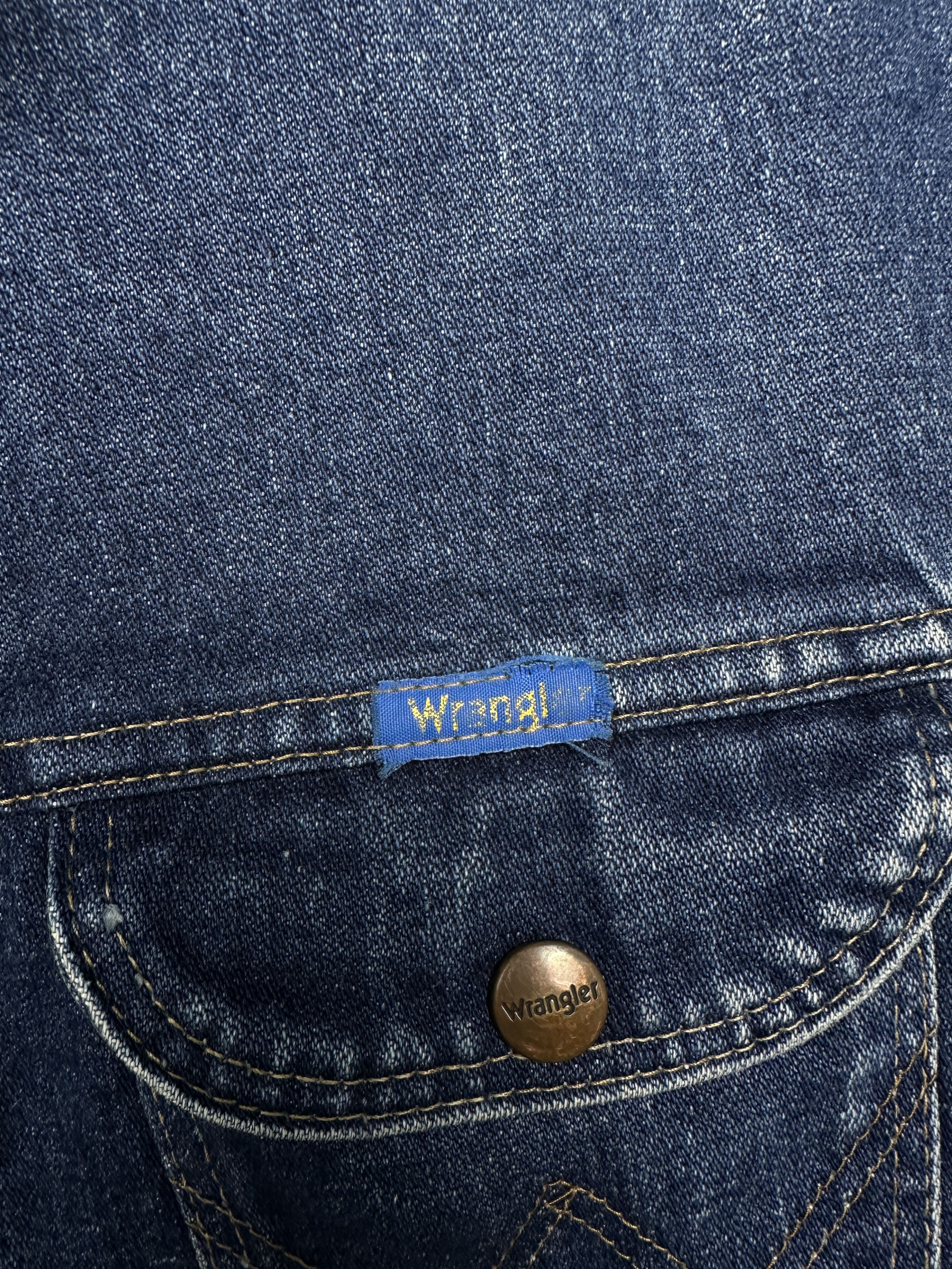 Wrangler Wrangler 90s Vintage Mens Denim Vest Made in Malta Size US M / EU 48-50 / 2 - 3 Thumbnail