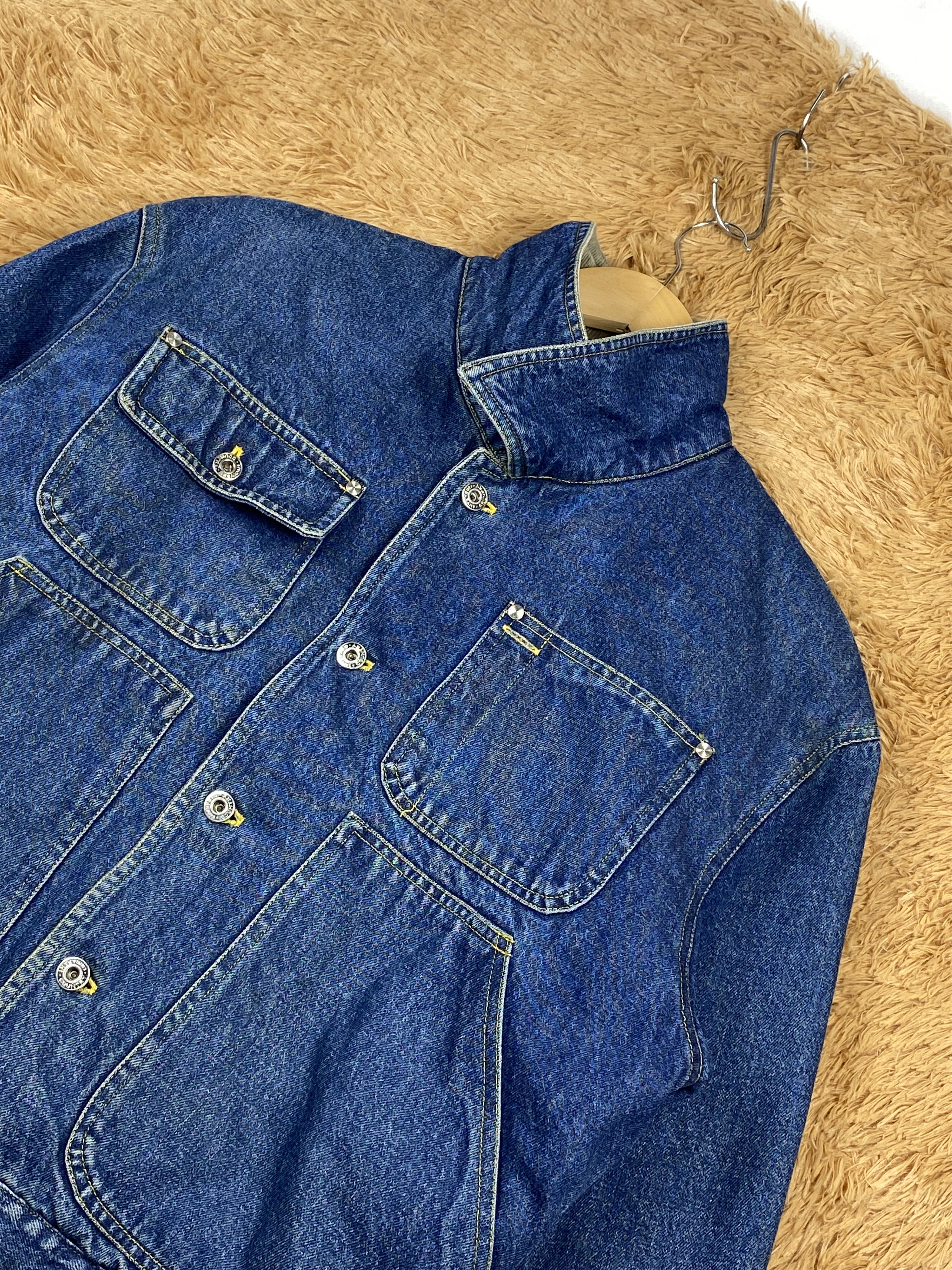 Vintage Vintage Cesarani Denim Jacket J1671 Size US M / EU 48-50 / 2 - 2 Thumbnail