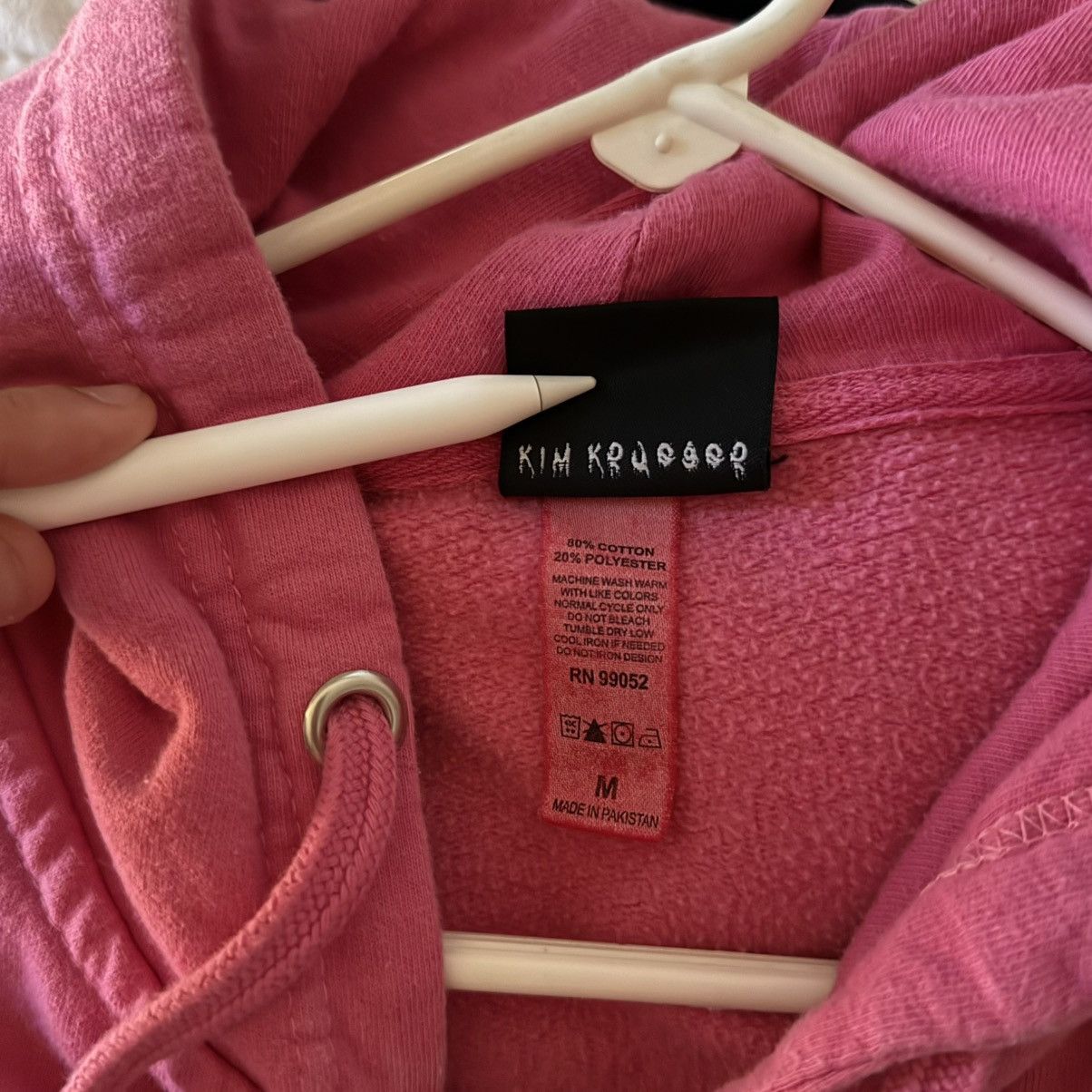Kim Krueger Kim Krueger Rare Signed Pink Zip-Up Size US M / EU 48-50 / 2 - 5 Thumbnail