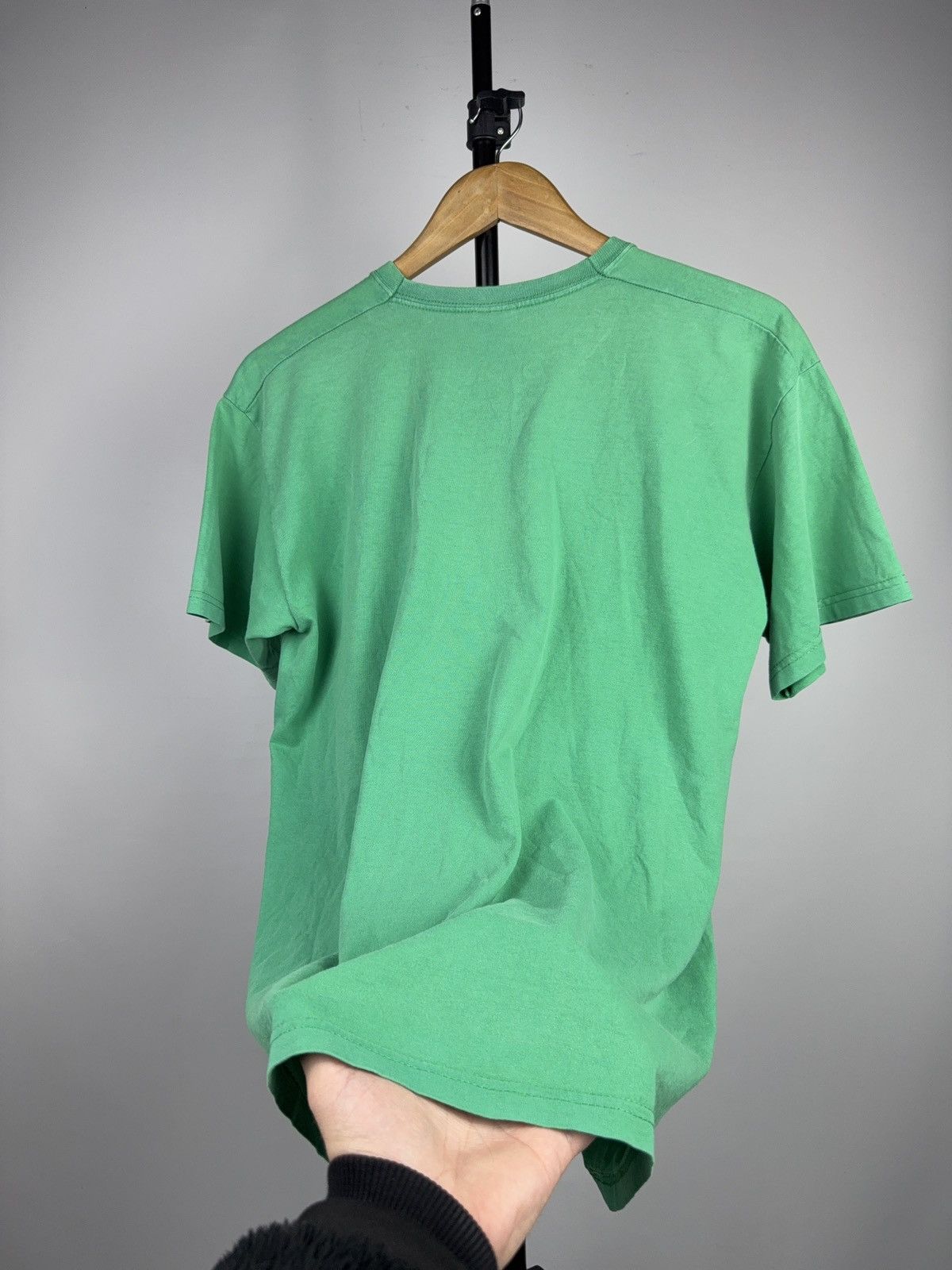 Nintendo 00s retro Know Your Mushrooms Mario Parody Tee Green Size M Size US M / EU 48-50 / 2 - 12 Thumbnail