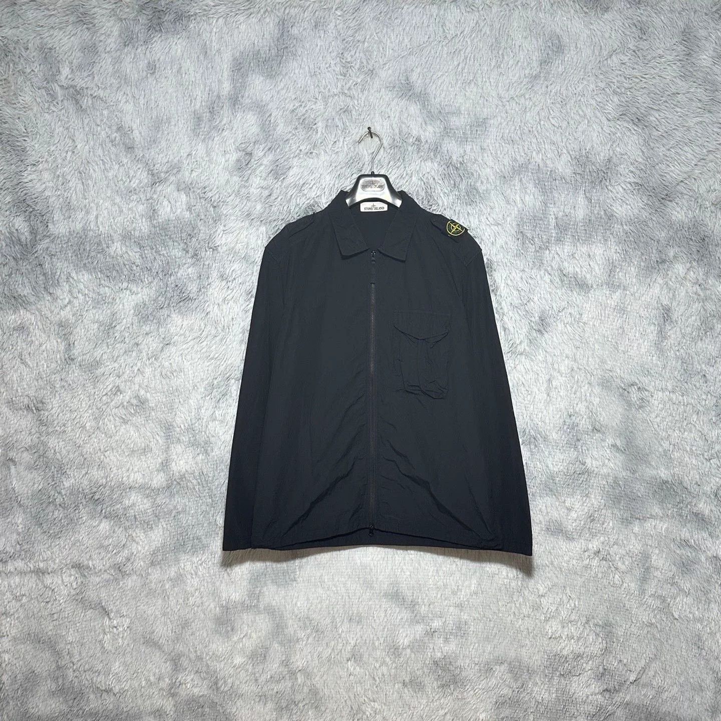 Stone Island Stone Island Nylon Shoulder Patch Jacket Size US XXL / EU 58 / 5 - 1 Thumbnail