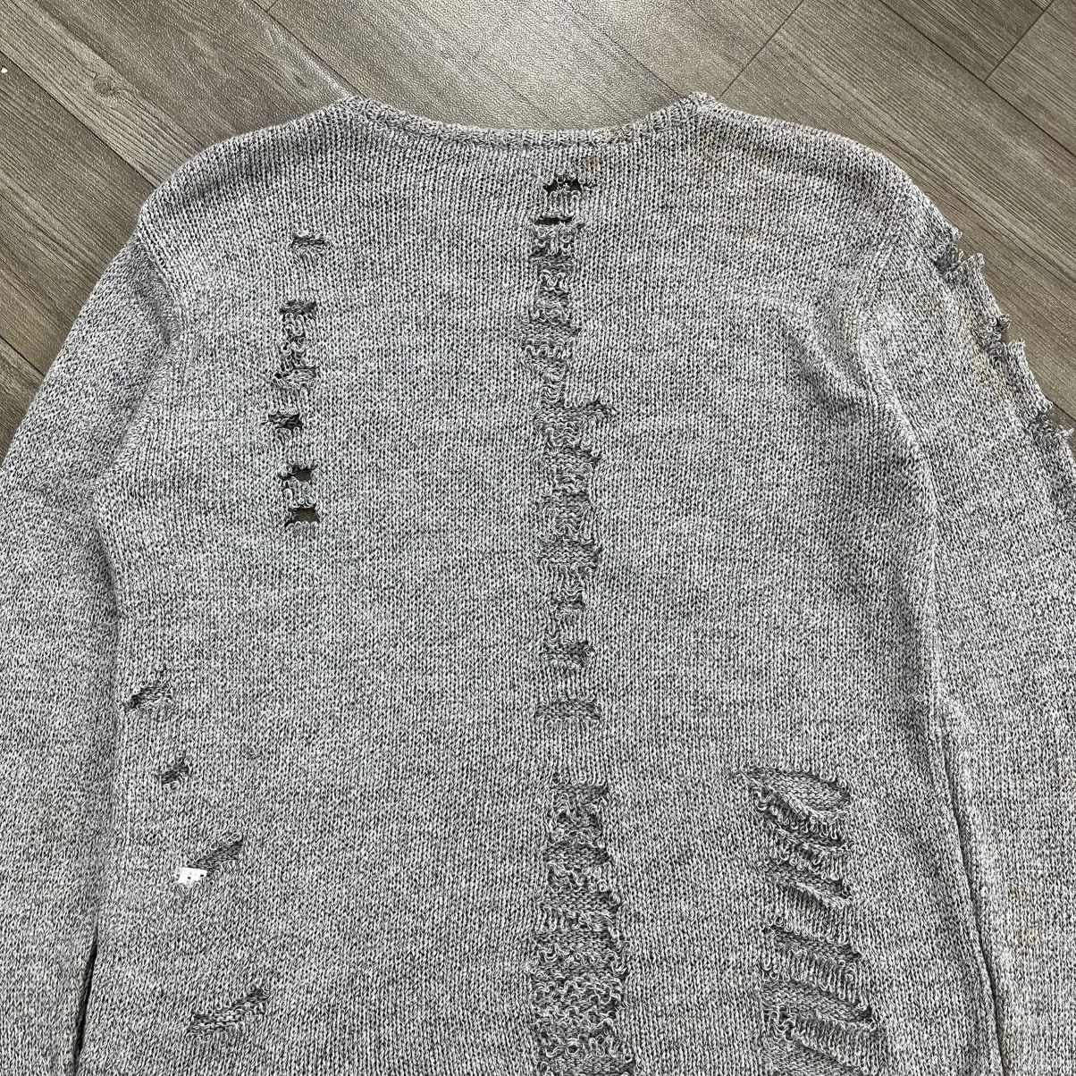 agnes b. Vintage Agnes b. Paris Distressed Knitted Balenciaga Style Size US S / EU 44-46 / 1 - 14 Thumbnail