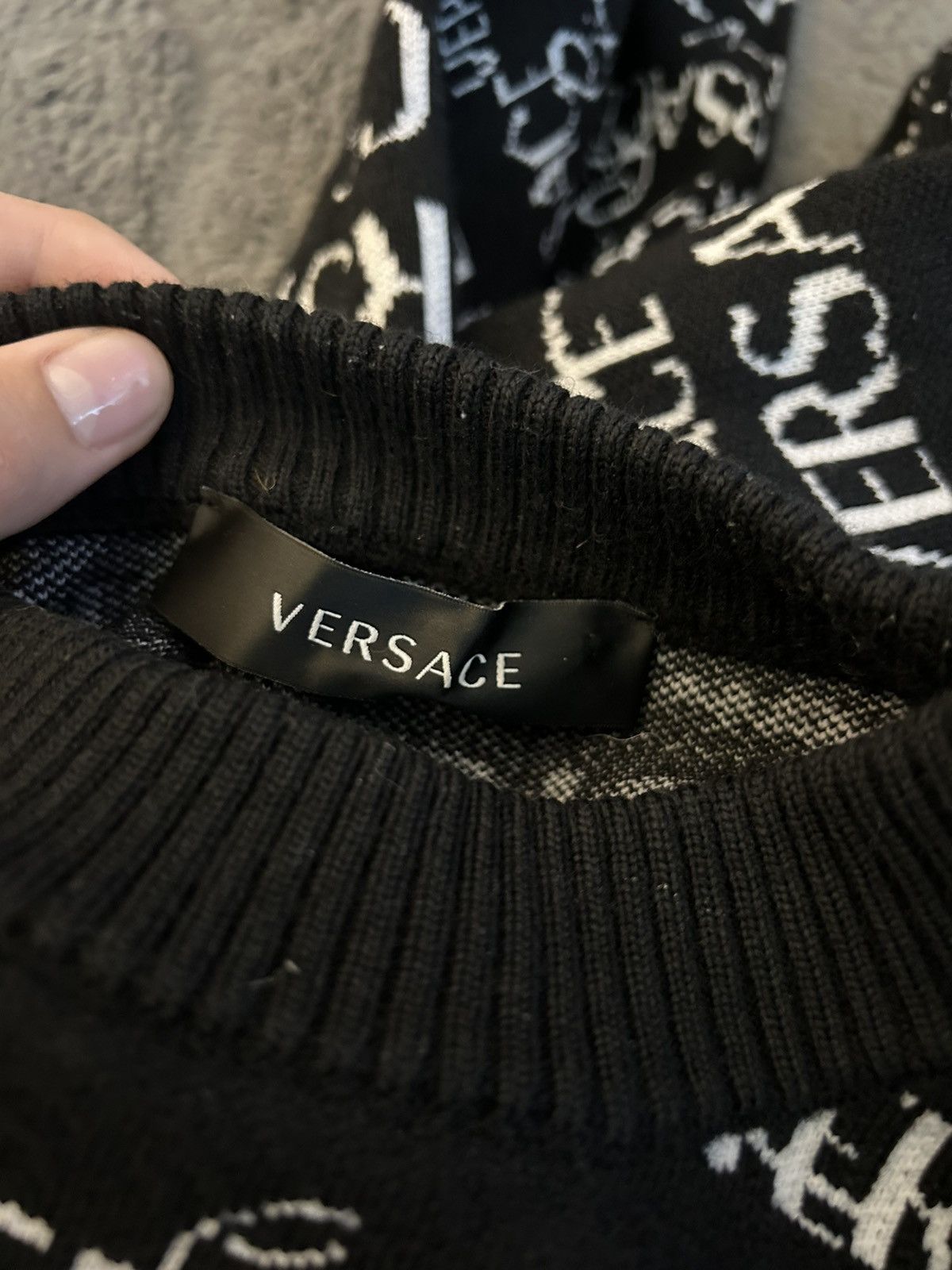Versace Versace Knitted Sweater Size US M / EU 48-50 / 2 - 9 Thumbnail