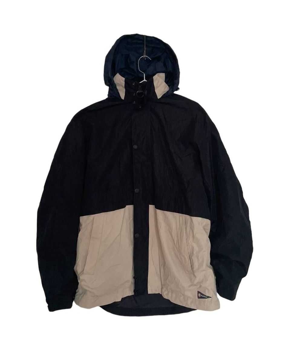 Pre-owned Barbour Raincoat Jacket L In Mix
