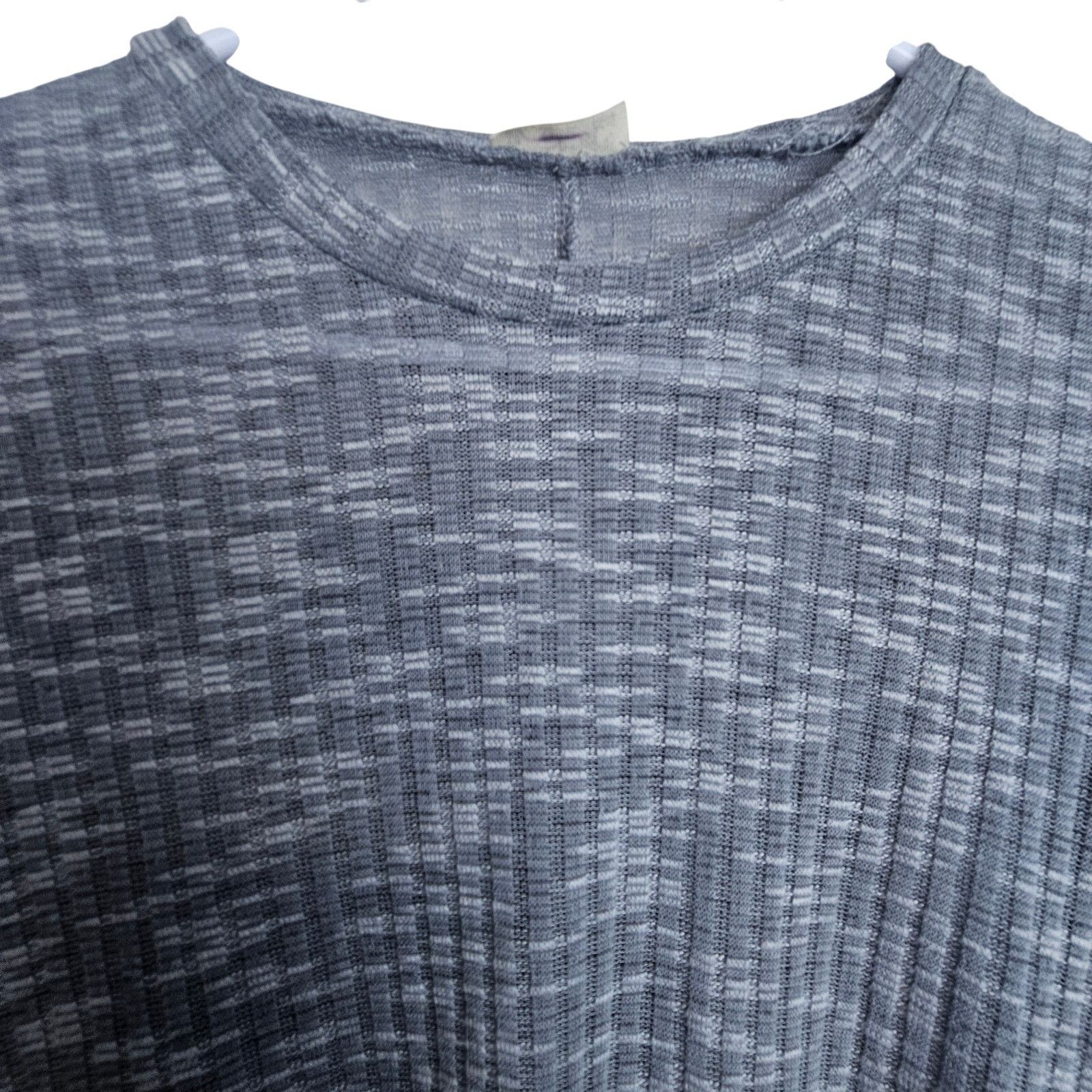 Free People Free People Intimately Women Sheer Ribbed Crewneck Size S Size S / US 4 / IT 40 - 2 Thumbnail