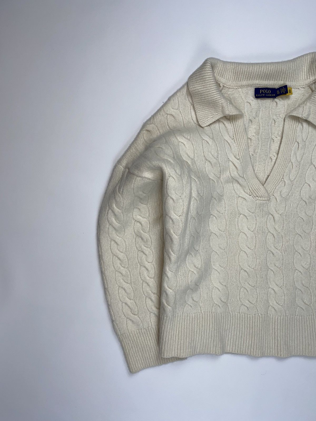 Polo Ralph Lauren 🚨 Polo Ralph Lauren vintage heavy knitted sweater woman’s XL Size XL / US 12-14 / IT 48-50 - 2 Thumbnail