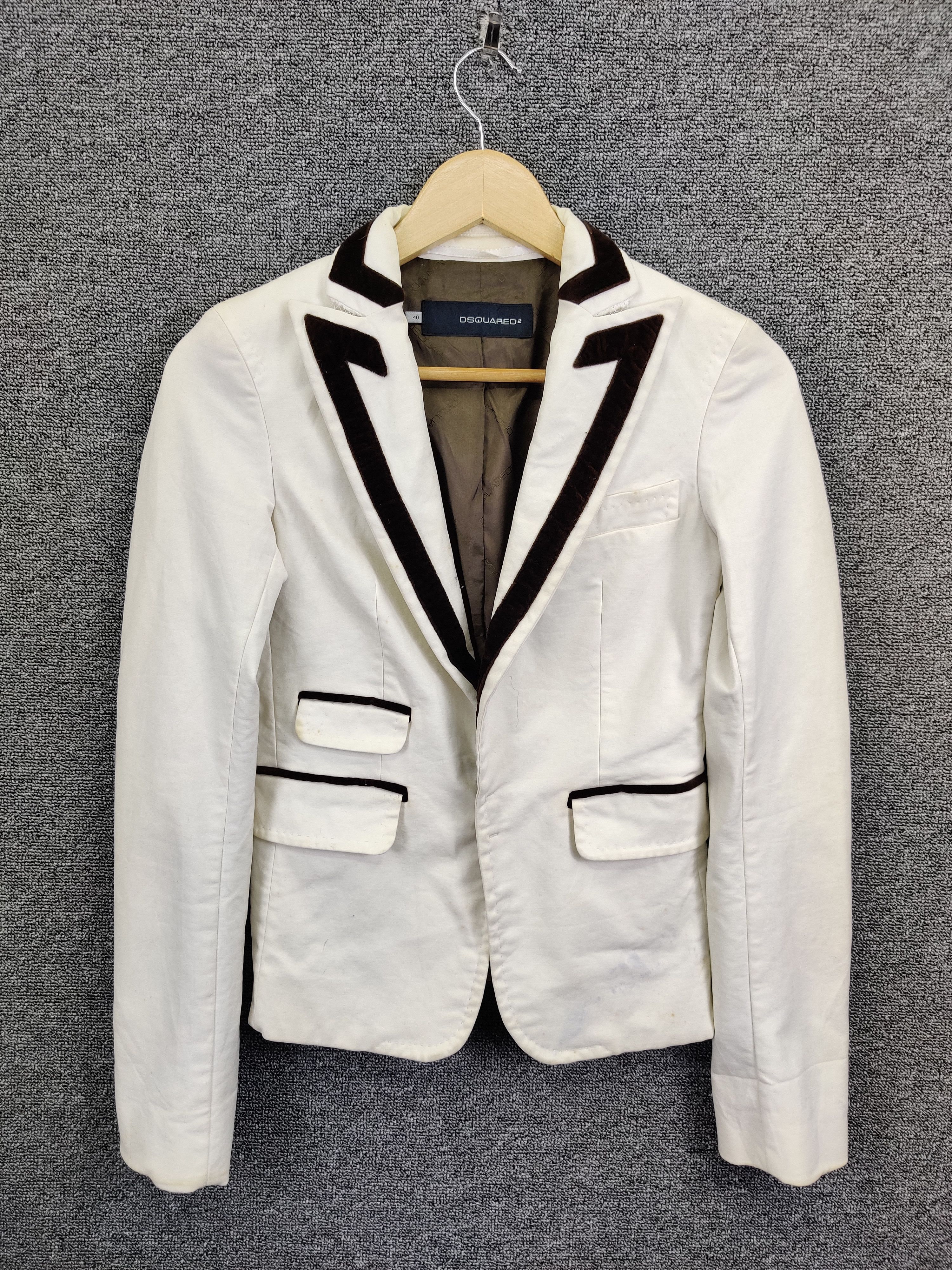 Dsquared2 Vintage Dsquared2 Blazer Coat Size US S / EU 44-46 / 1 - 1 Thumbnail