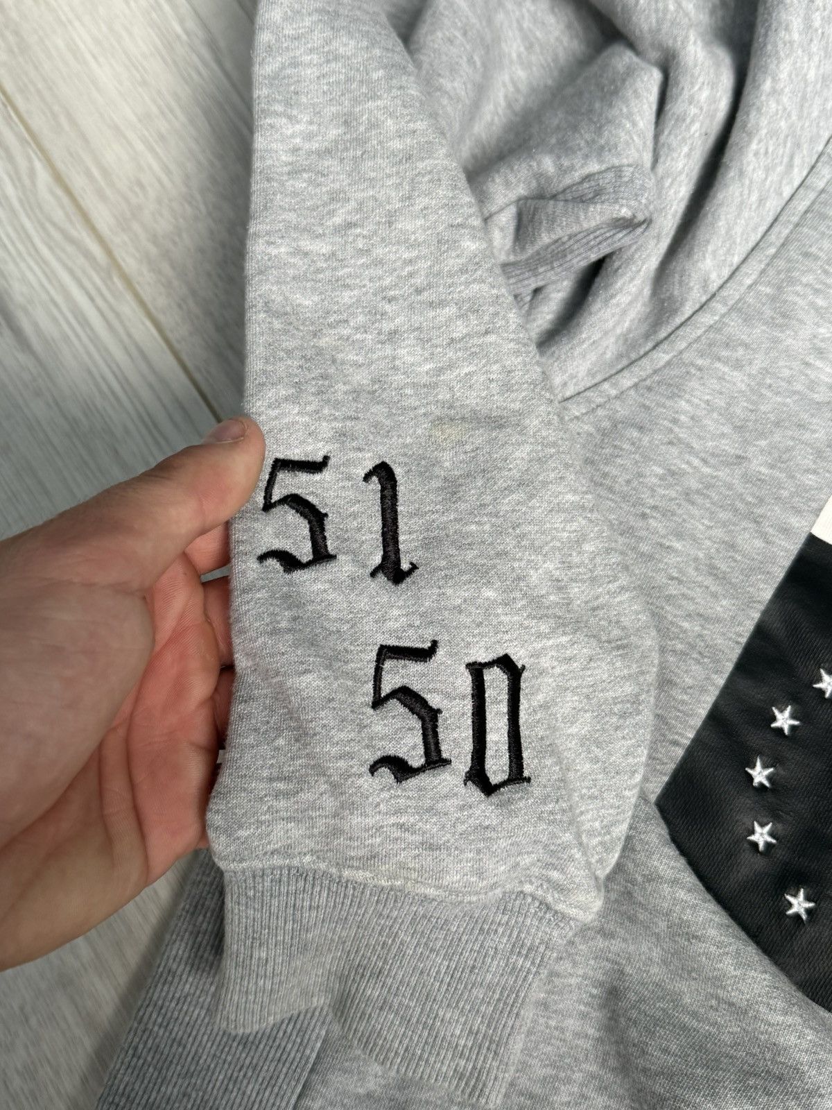 A$AP Rocky × Black Scale Black Scale X A$ap Rocky sweatshirt Sons of death USA flag Size US L / EU 52-54 / 3 - 6 Thumbnail