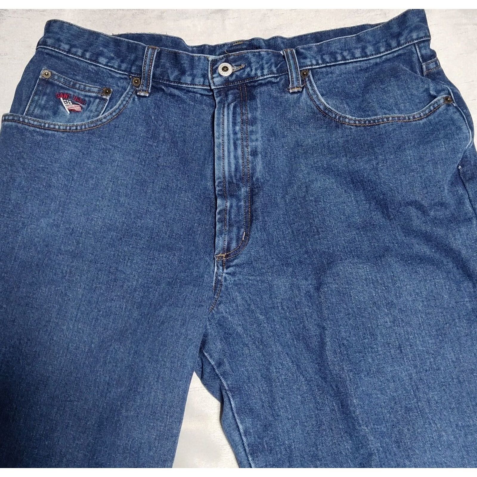 Gant VINTAGE GANT USA Jeans Men 5-Pocket Blue Denim 37x31 Regular 5-Pocket Five Pocket Shirt? Size US 38 / EU 54 - 6 Thumbnail