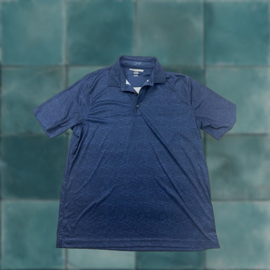 Vintage Greg Norman Shirt Mens Large Blue Short Sleeve Polo Play Dry Golf ML75 Size US L / EU 52-54 / 3 - 1 Thumbnail