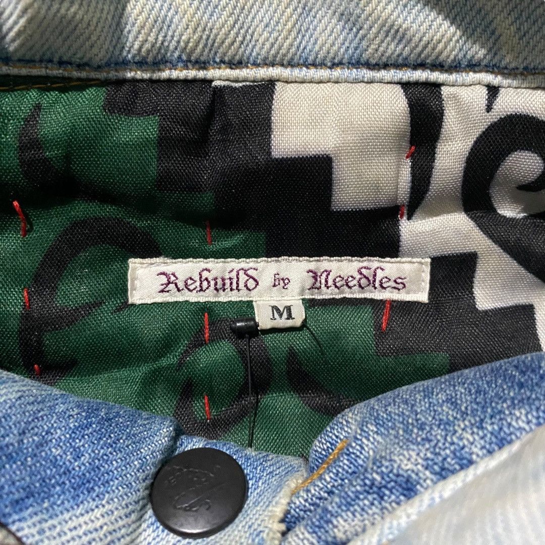 Needles Rebuild by needles reversible denim jacket Size US M / EU 48-50 / 2 - 9 Thumbnail