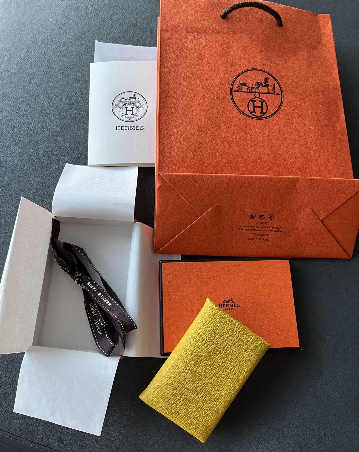 Hermes Brand New Hermes Calvi Wallet Special Edition Size ONE SIZE - 5 Thumbnail