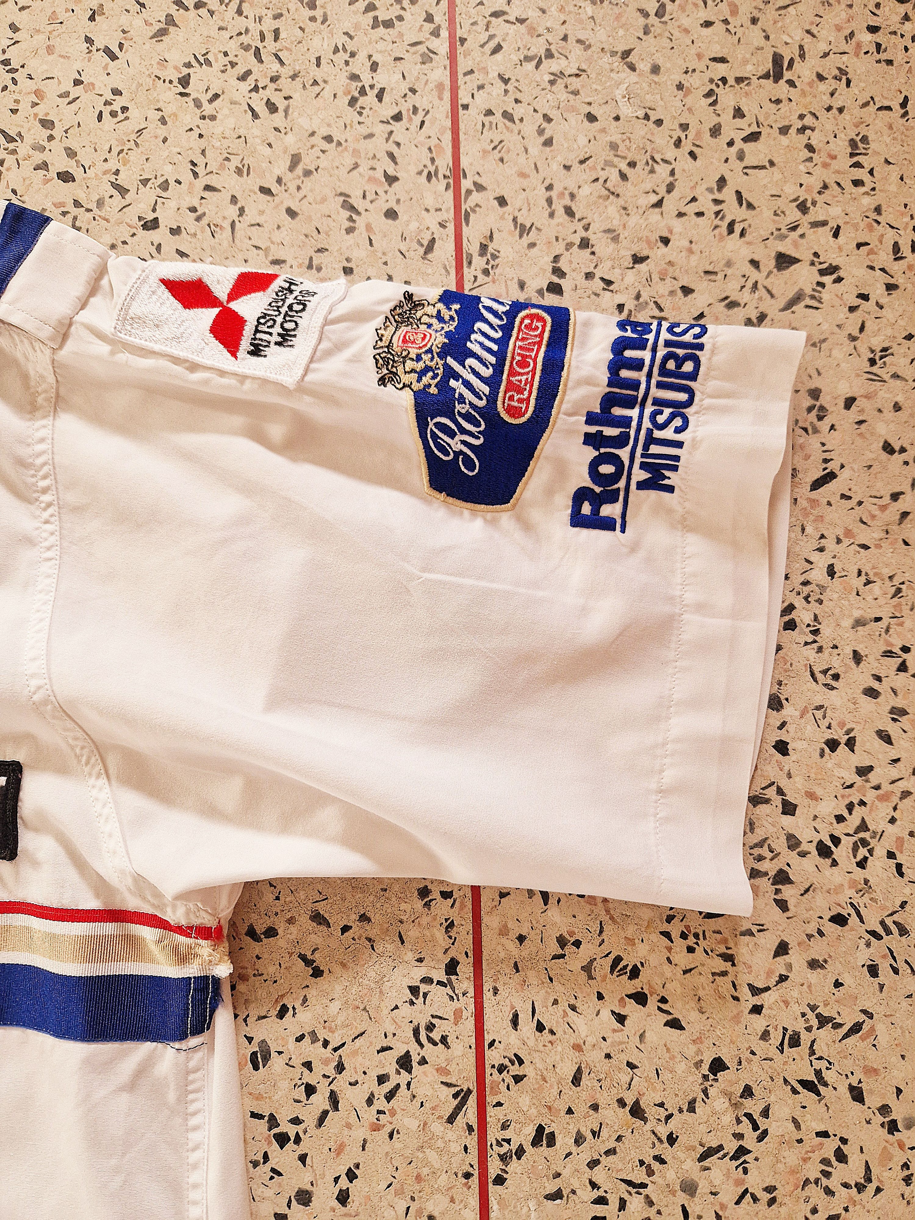 Vintage 1992 Rothmans Mistubishi Ralliart Shirt Size US L / EU 52-54 / 3 - 6 Thumbnail
