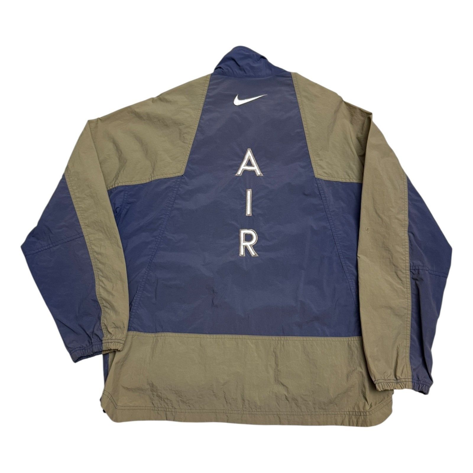 Nike NIKE AIR VINTAGE 90s Retro Blue Windbreaker Jacket XL Size US XL / EU 56 / 4 - 2 Thumbnail