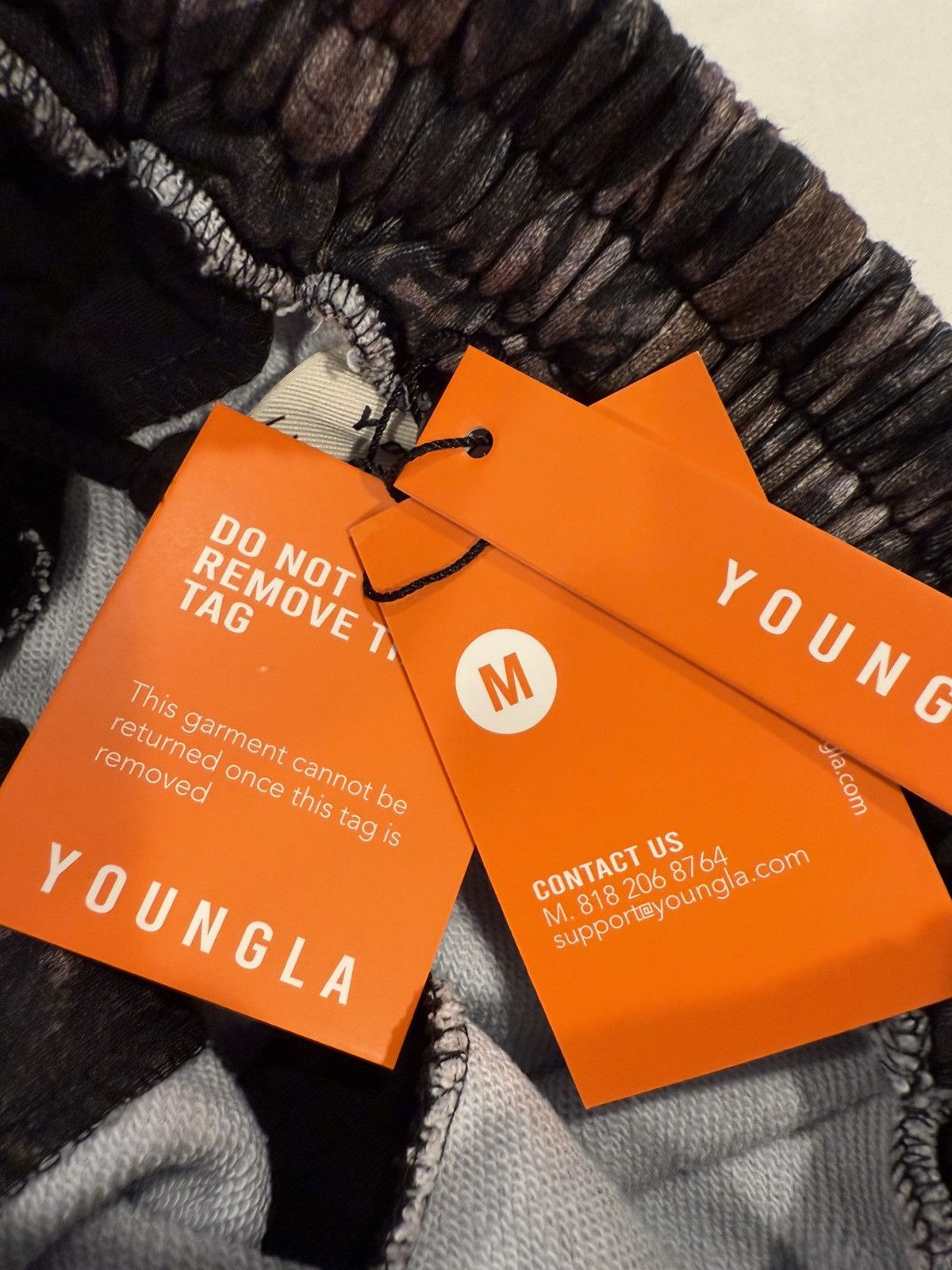 YoungLA YoungLA Dark Tree Camo Baggy Ass Sweats Size US 32 / EU 48 - 3 Thumbnail