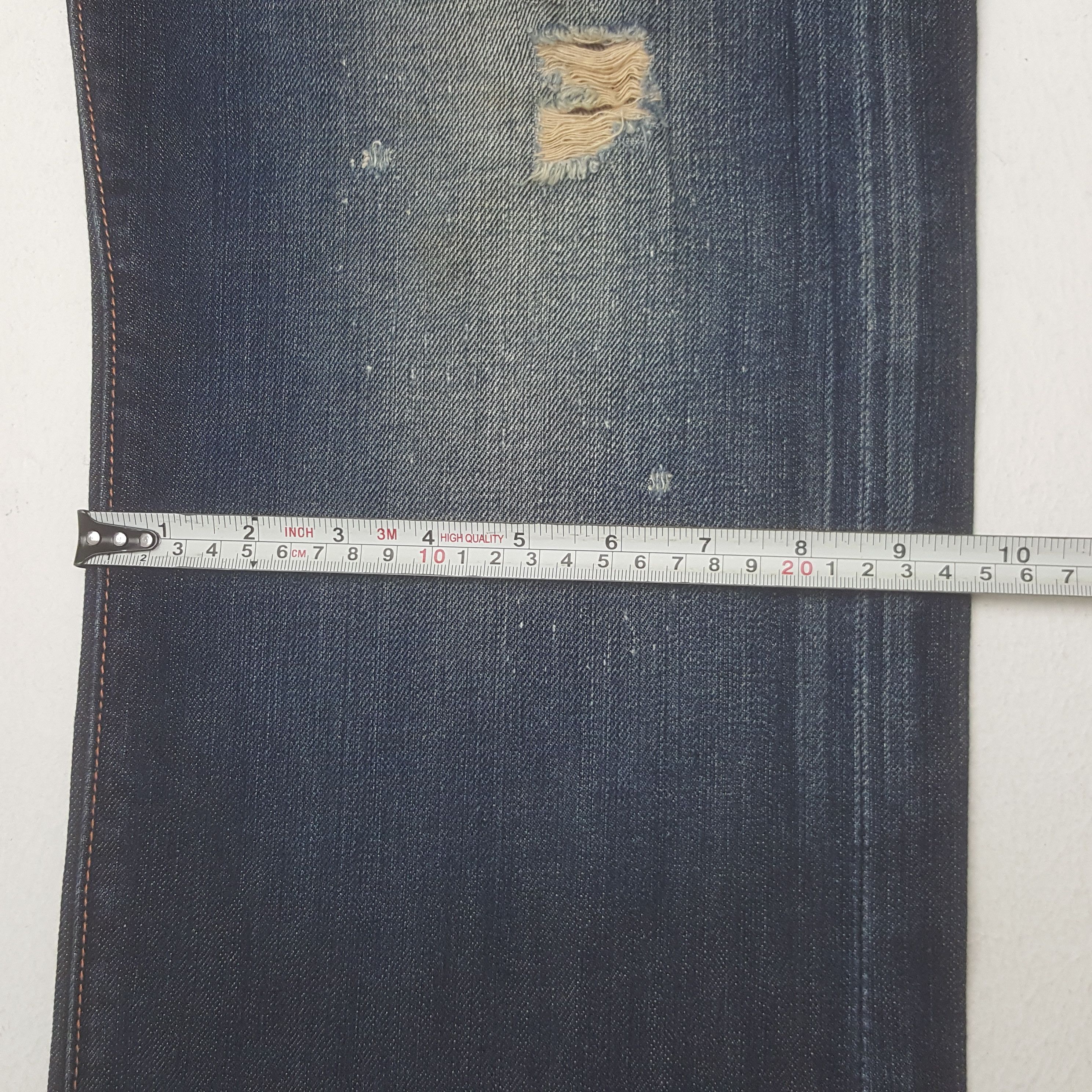 Ed Hardy Vintage Ed Hardy American Designer Embroidery Art Jeans Size US 31 - 12 Thumbnail
