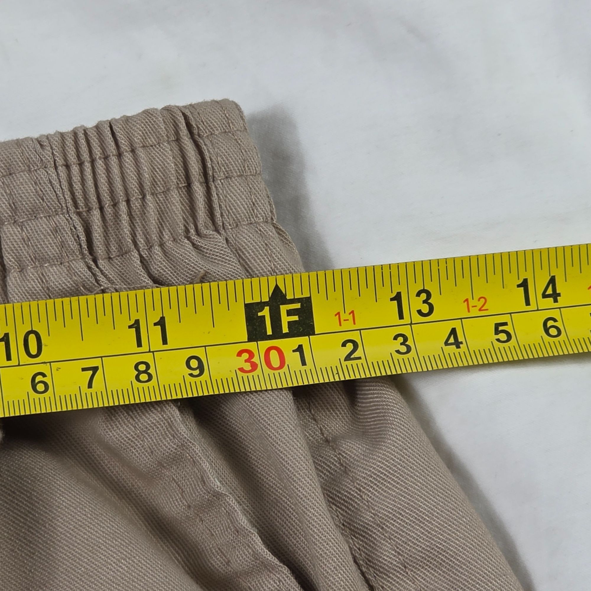 Levi's Vintage Levis 518M Men Medium Beige Elastic Waist Work Pants Size US 38 / EU 54 - 9 Thumbnail