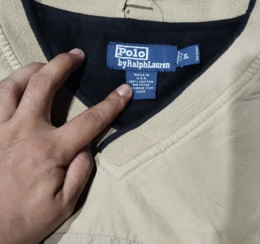 Polo Ralph Lauren Polo Ralph Lauren Windbraker Tracking Jacket Size US XL / EU 56 / 4 - 2 Thumbnail