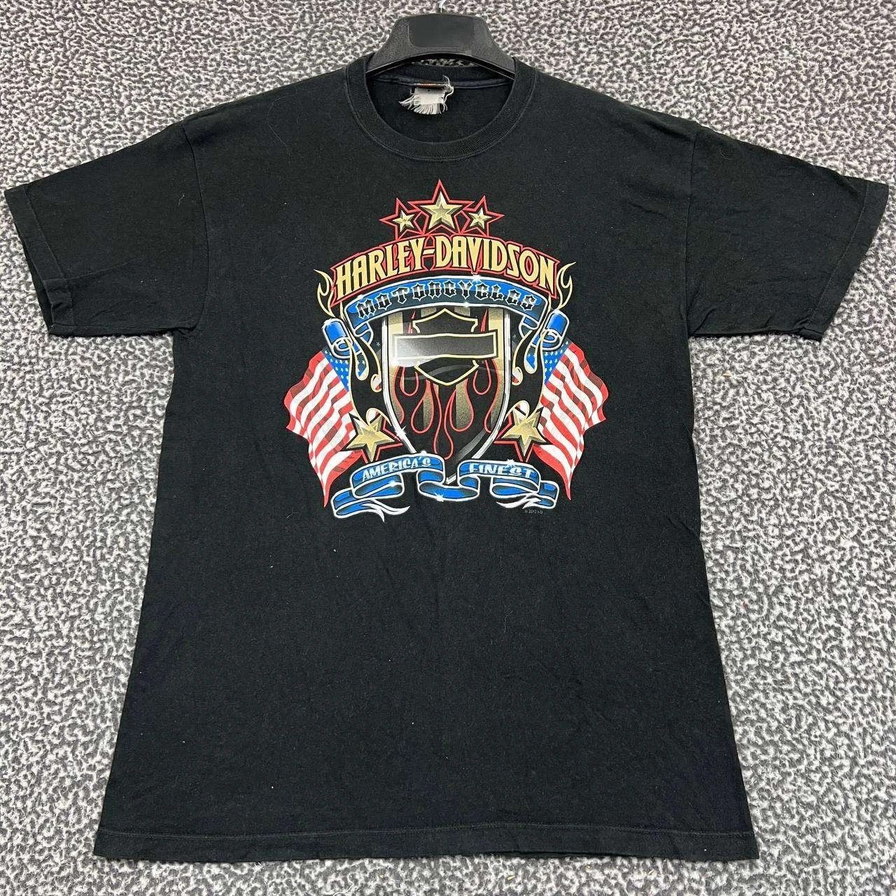 Harley Davidson Vintage Harley Davidson Motorcycles Shirt Men L Crew Neck Size US L / EU 52-54 / 3 - 1 Thumbnail