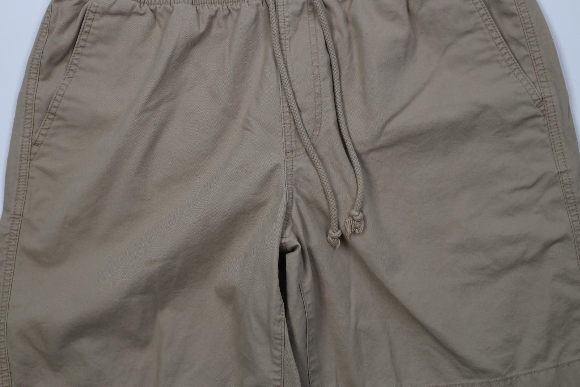 L.L. Bean Vintage 90s Y2K LL Bean Above Knee Shorts Beige Tan Cotton Size US 34 / EU 50 - 3 Thumbnail